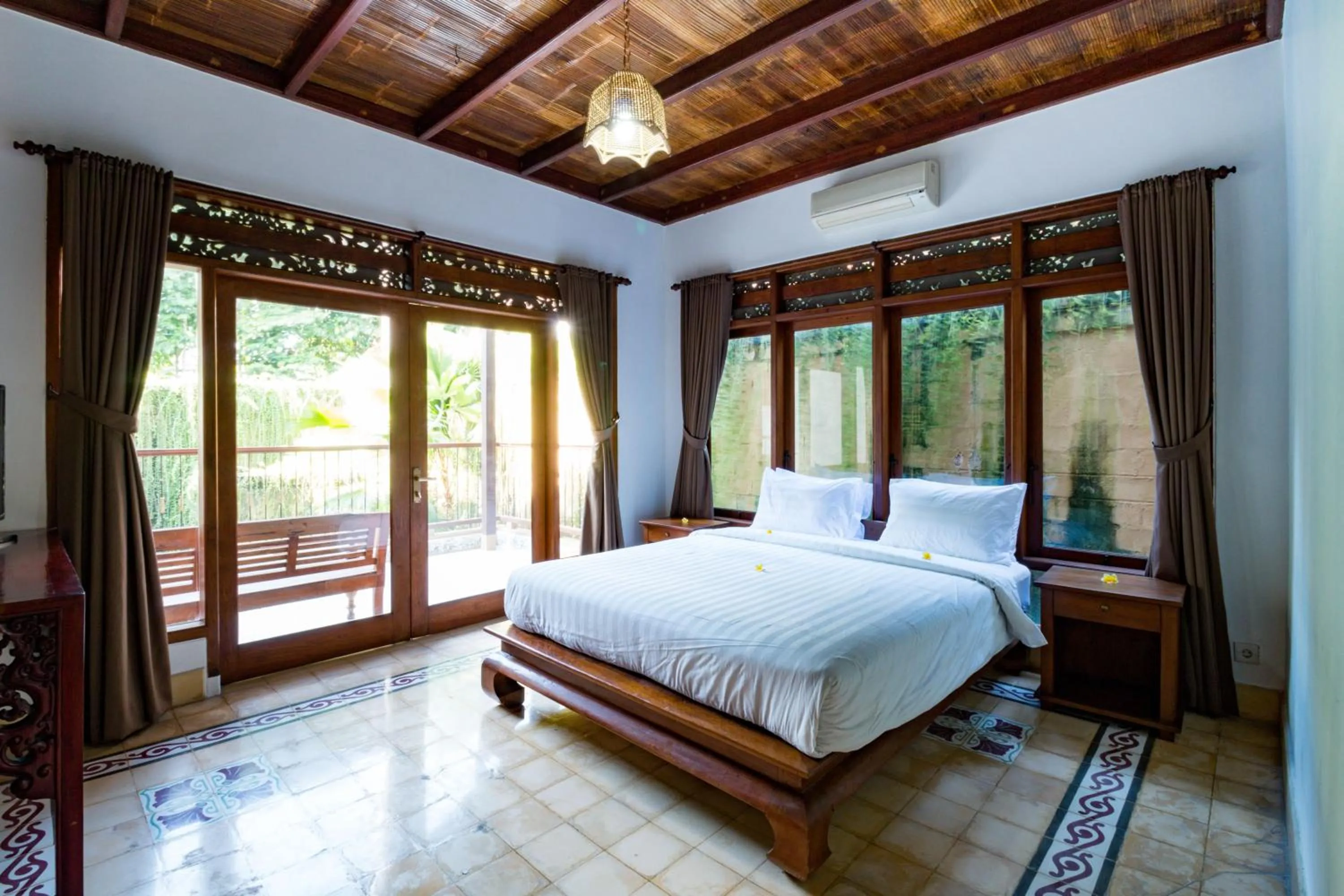 Bedroom, Bed in Bali Royal Heritage Villas