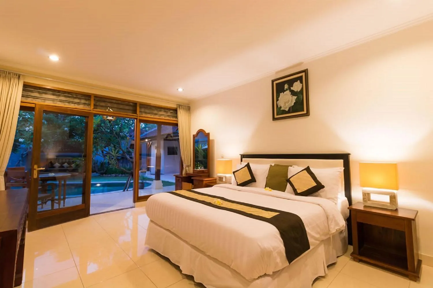 Bedroom, Bed in Bali Royal Heritage Villas