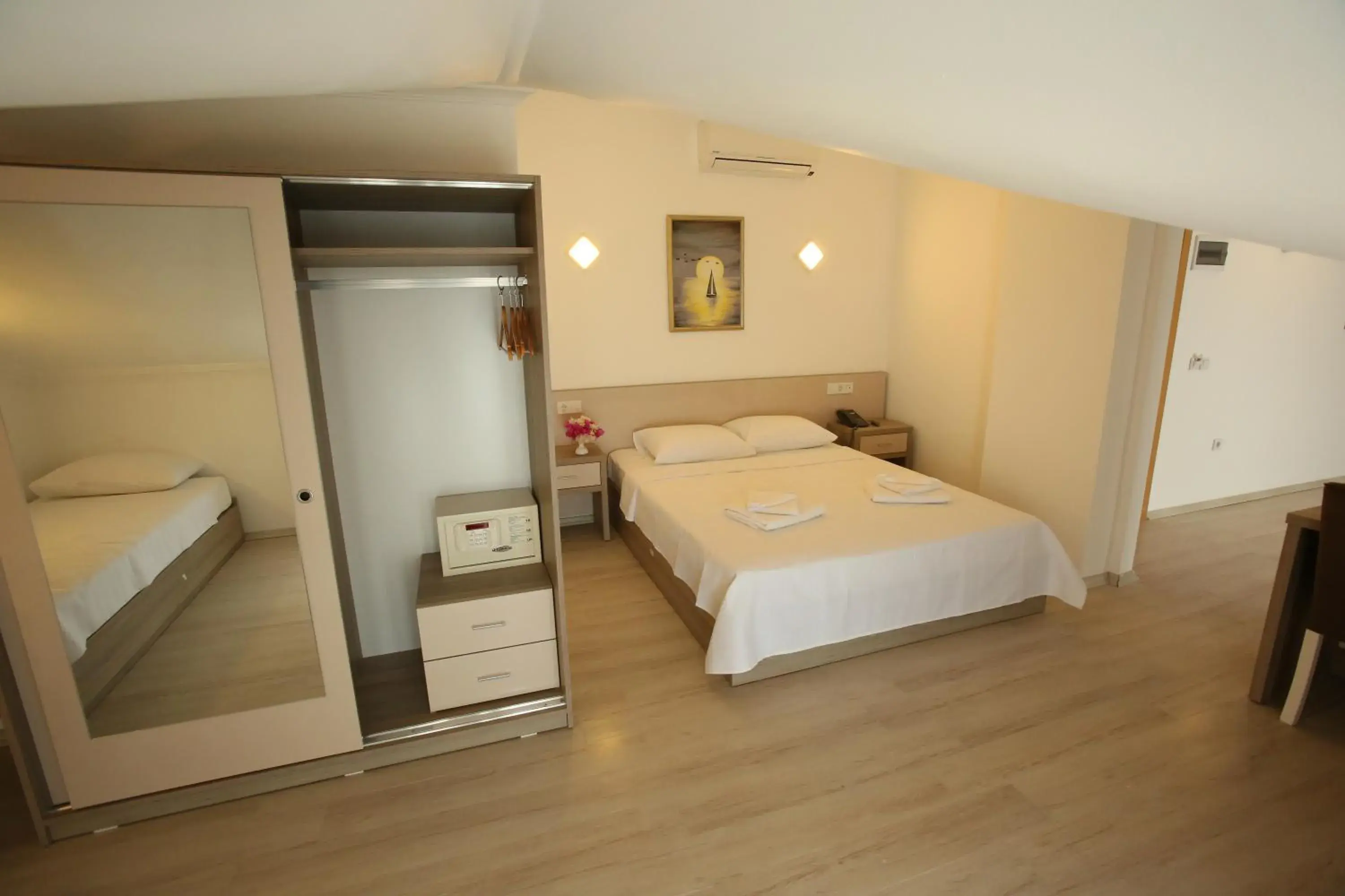 Bed in Aria Doria Otel Bed in Aria Doria Otel