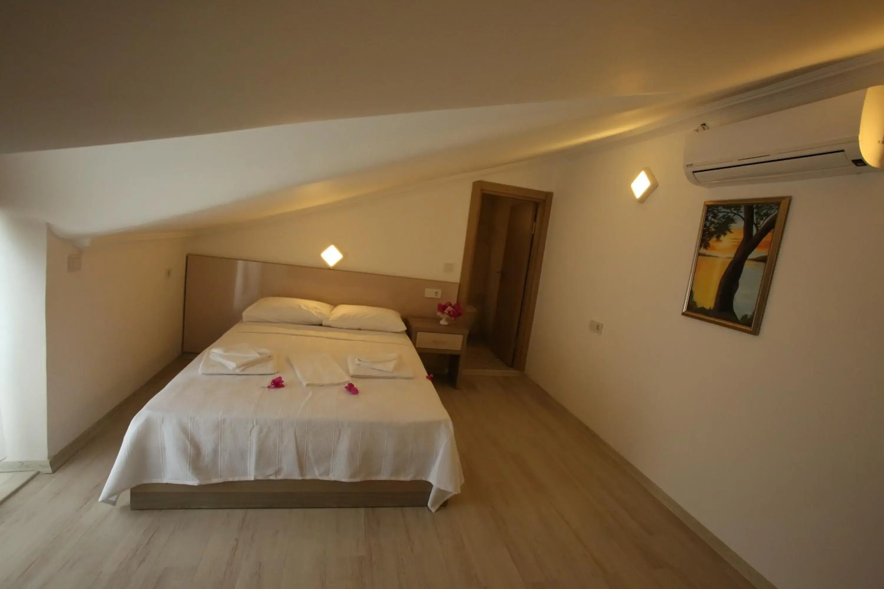 Bed in Aria Doria Otel Bed in Aria Doria Otel