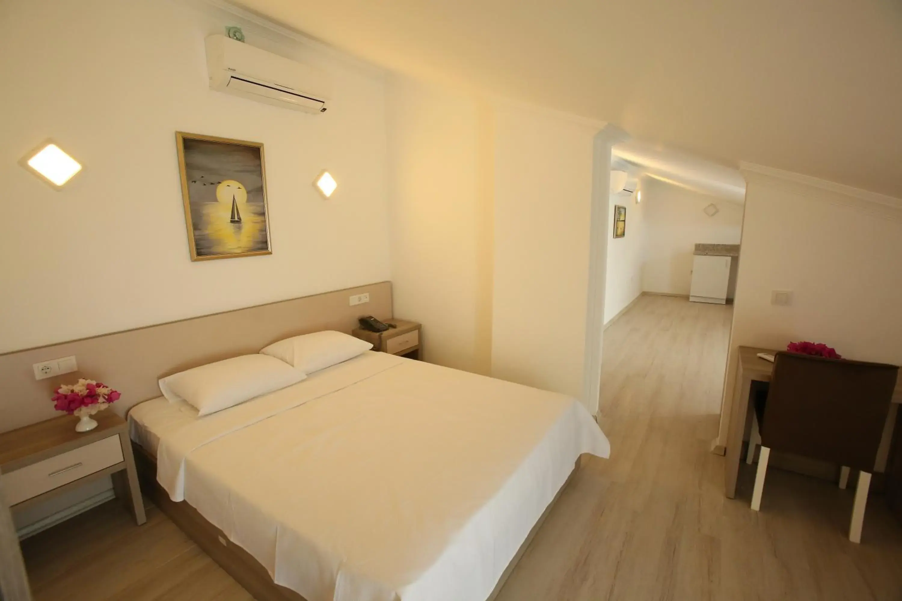 Bed in Aria Doria Otel Bed in Aria Doria Otel