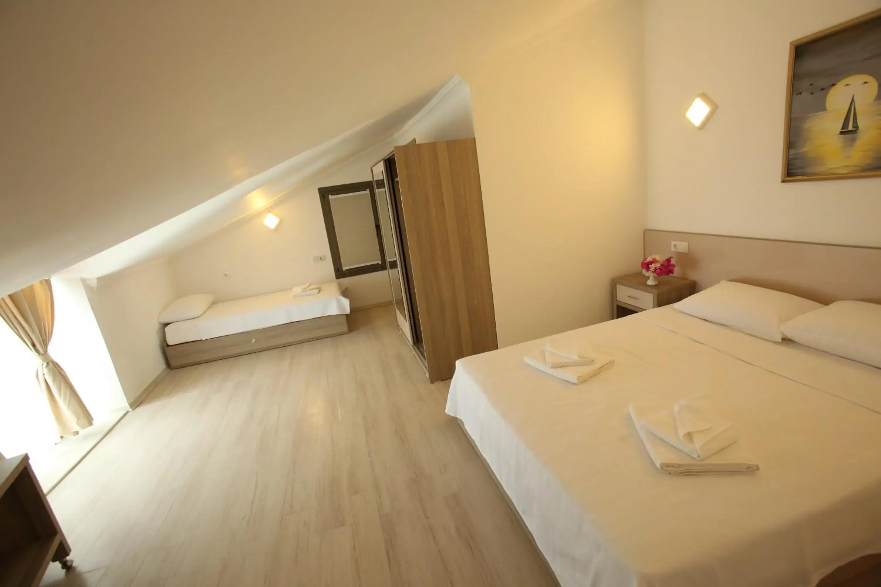 Bed in Aria Doria Otel Bed in Aria Doria Otel