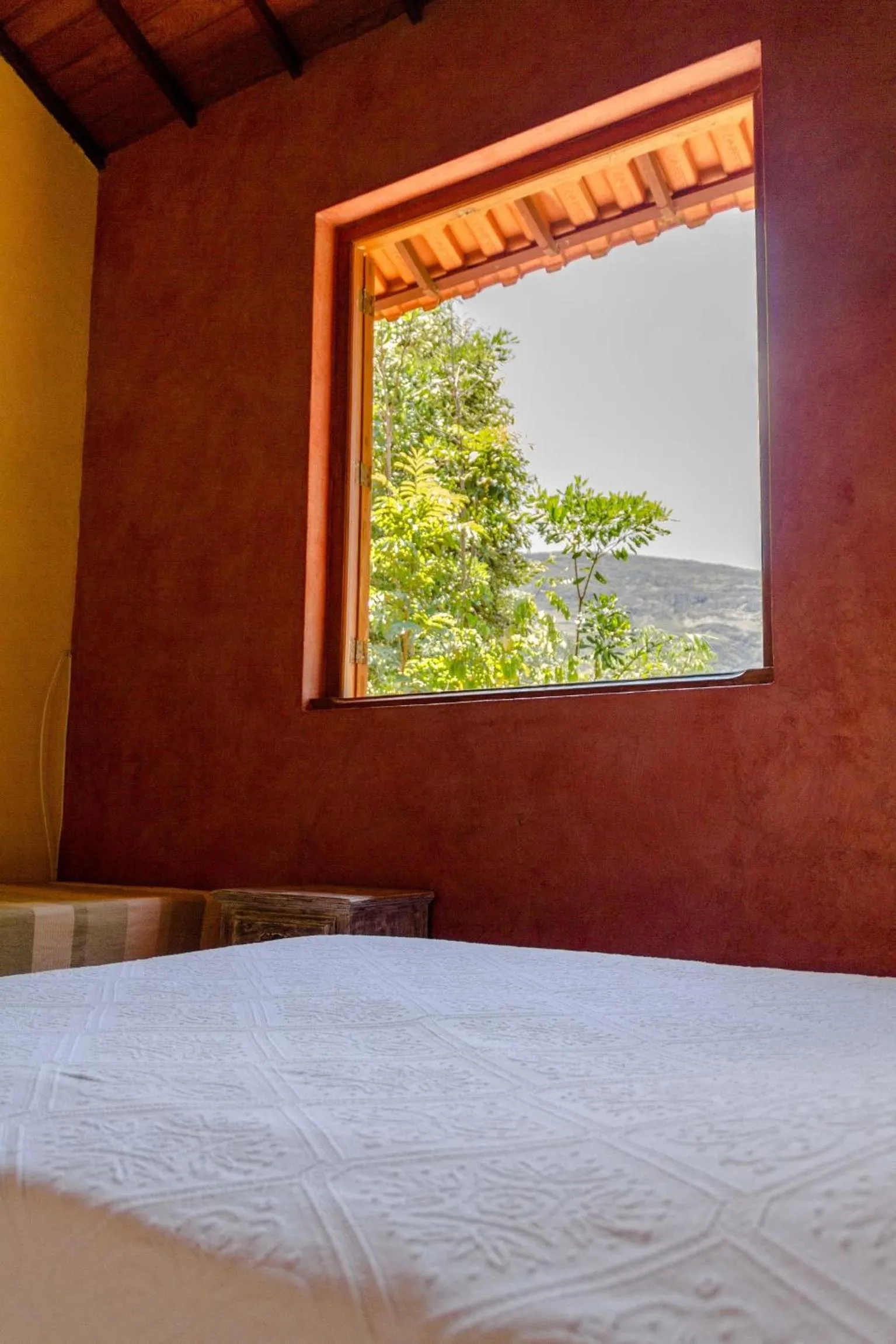 Bed in Pousada Opicodocipo