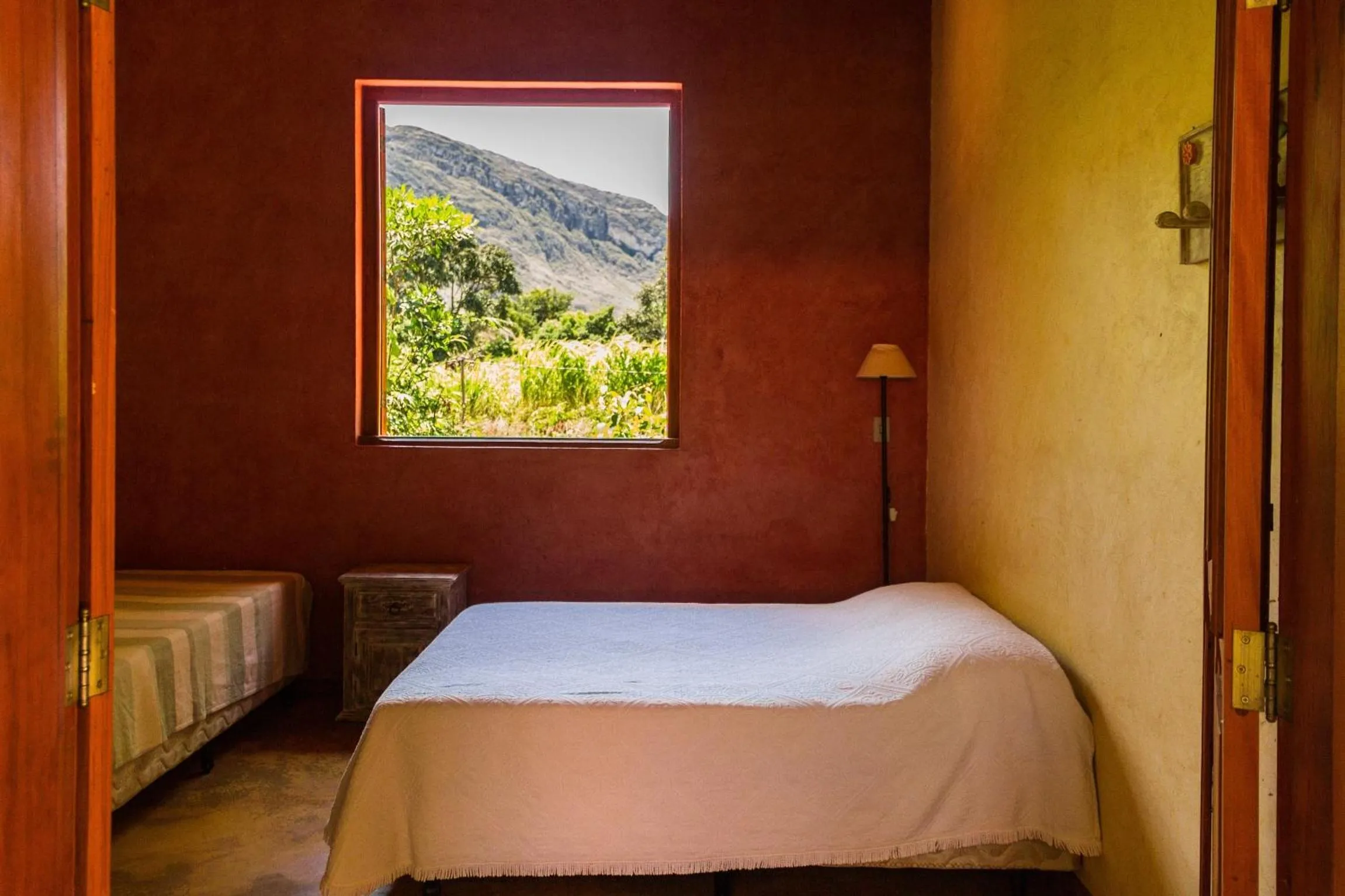 Bed in Pousada Opicodocipo