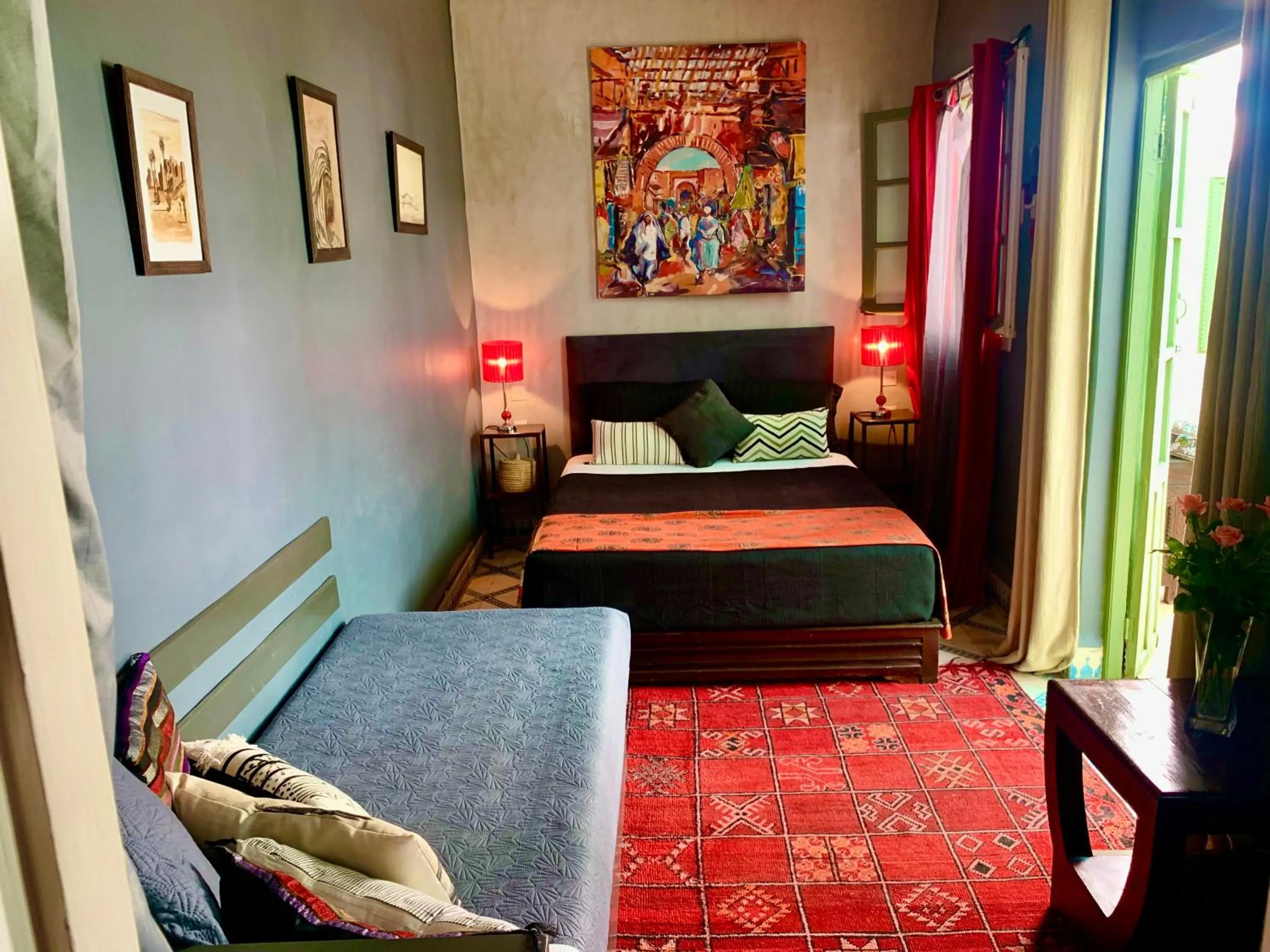 Photo of the whole room, Bed in Dar Zemrane