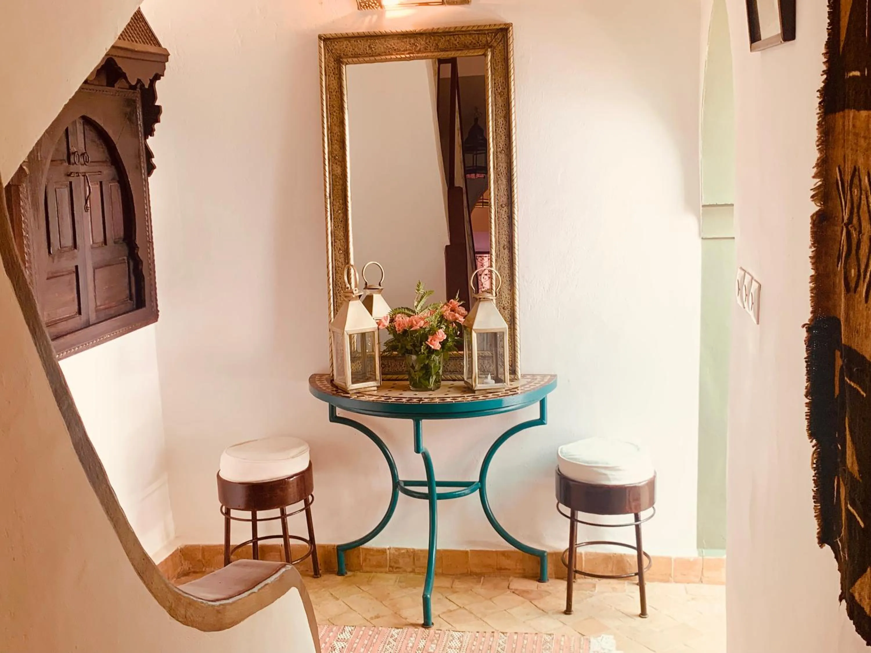 Decorative detail in Dar Zemrane