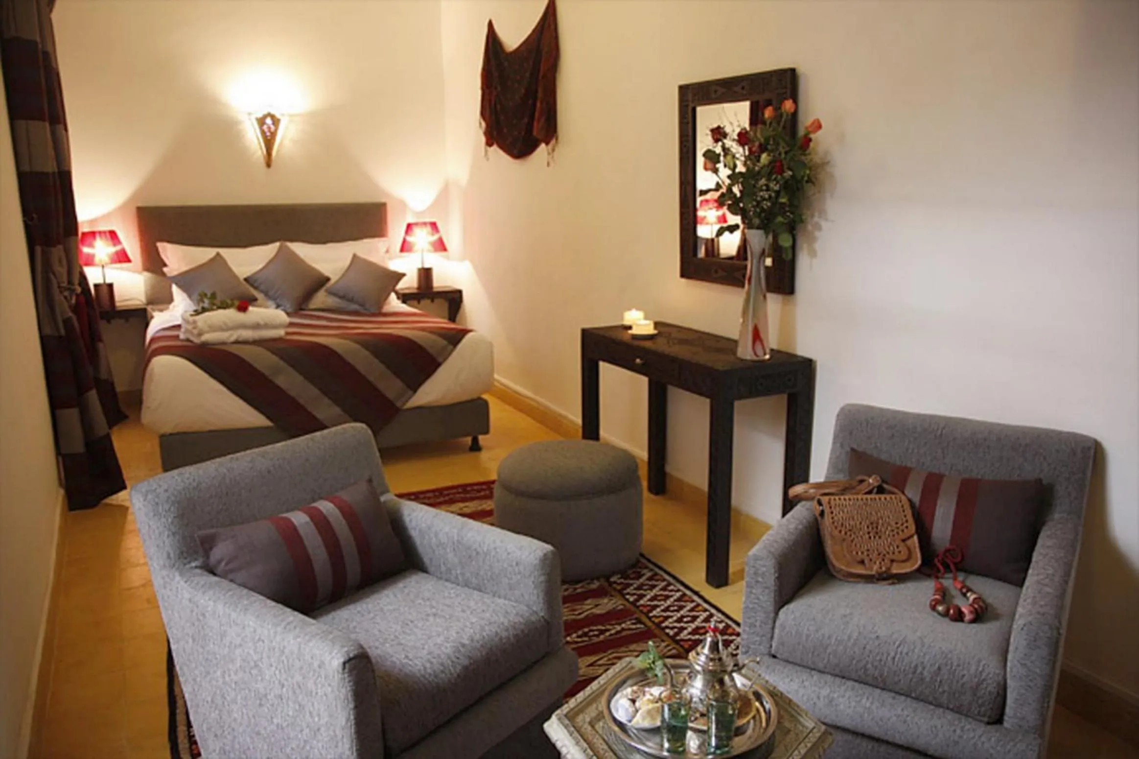Photo of the whole room, Bed in Riad Shaloma