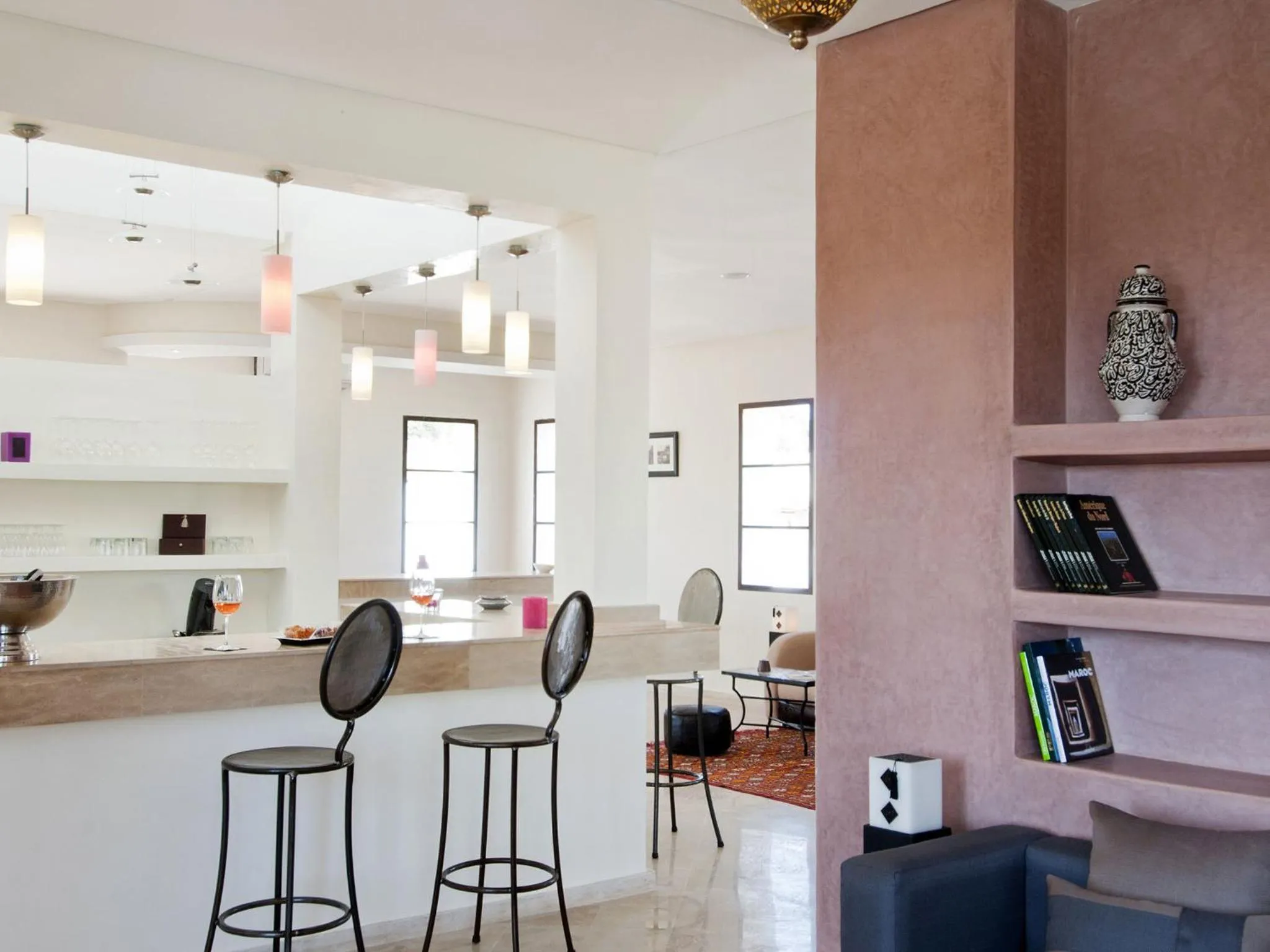 Lounge or bar in Villa Agapanthe