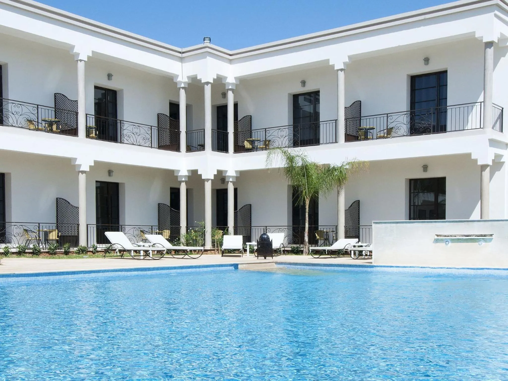 Swimming pool in Villa Agapanthe