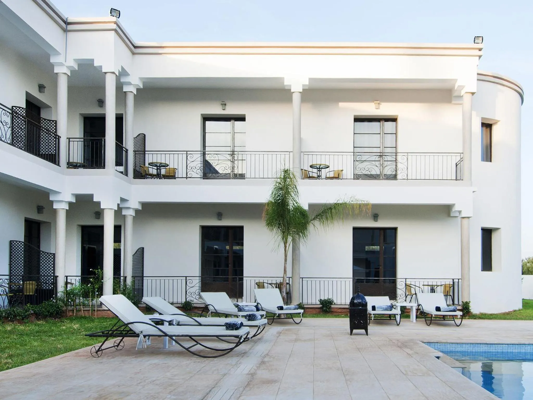 Solarium in Villa Agapanthe