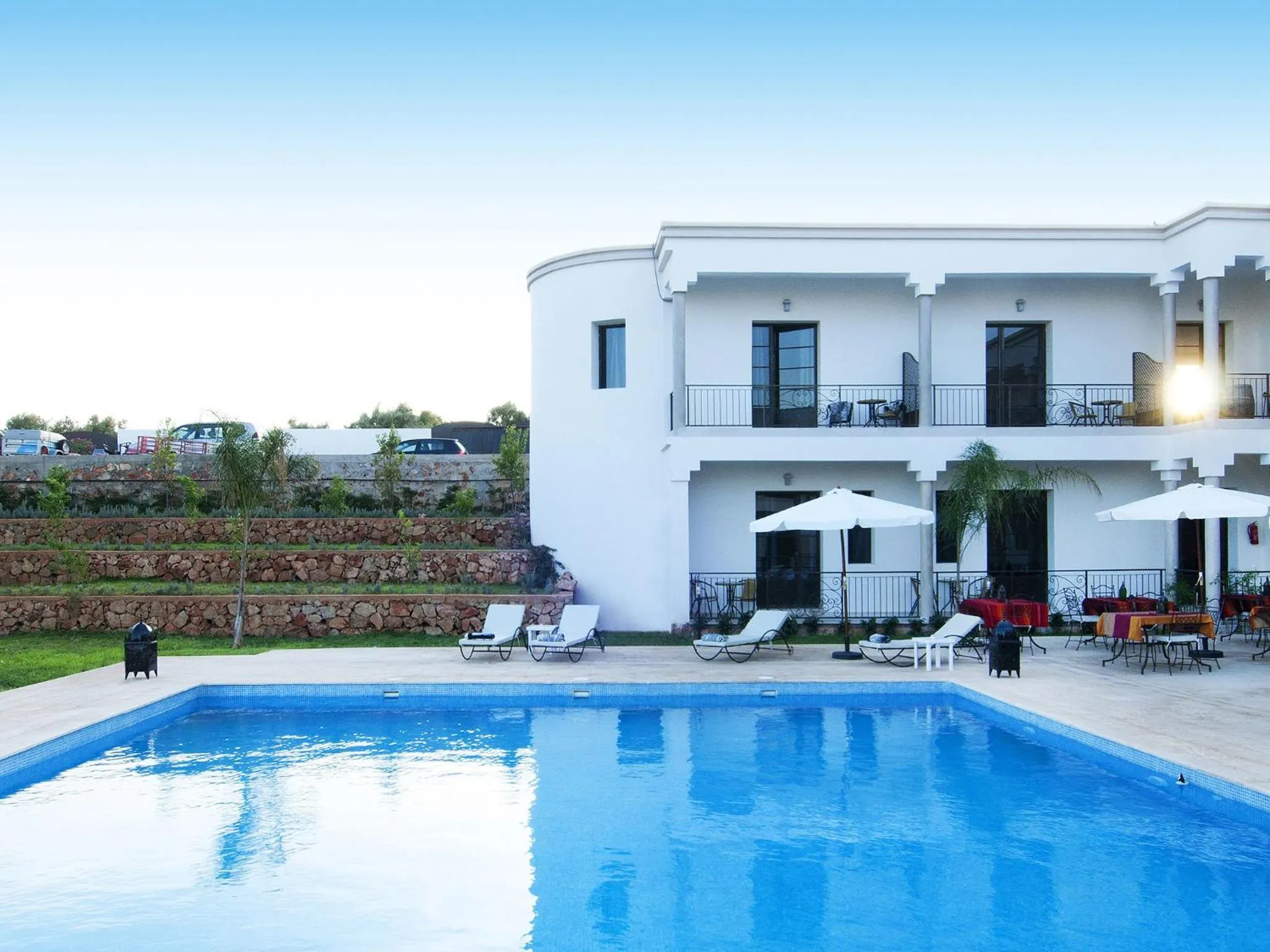 Swimming pool in Villa Agapanthe