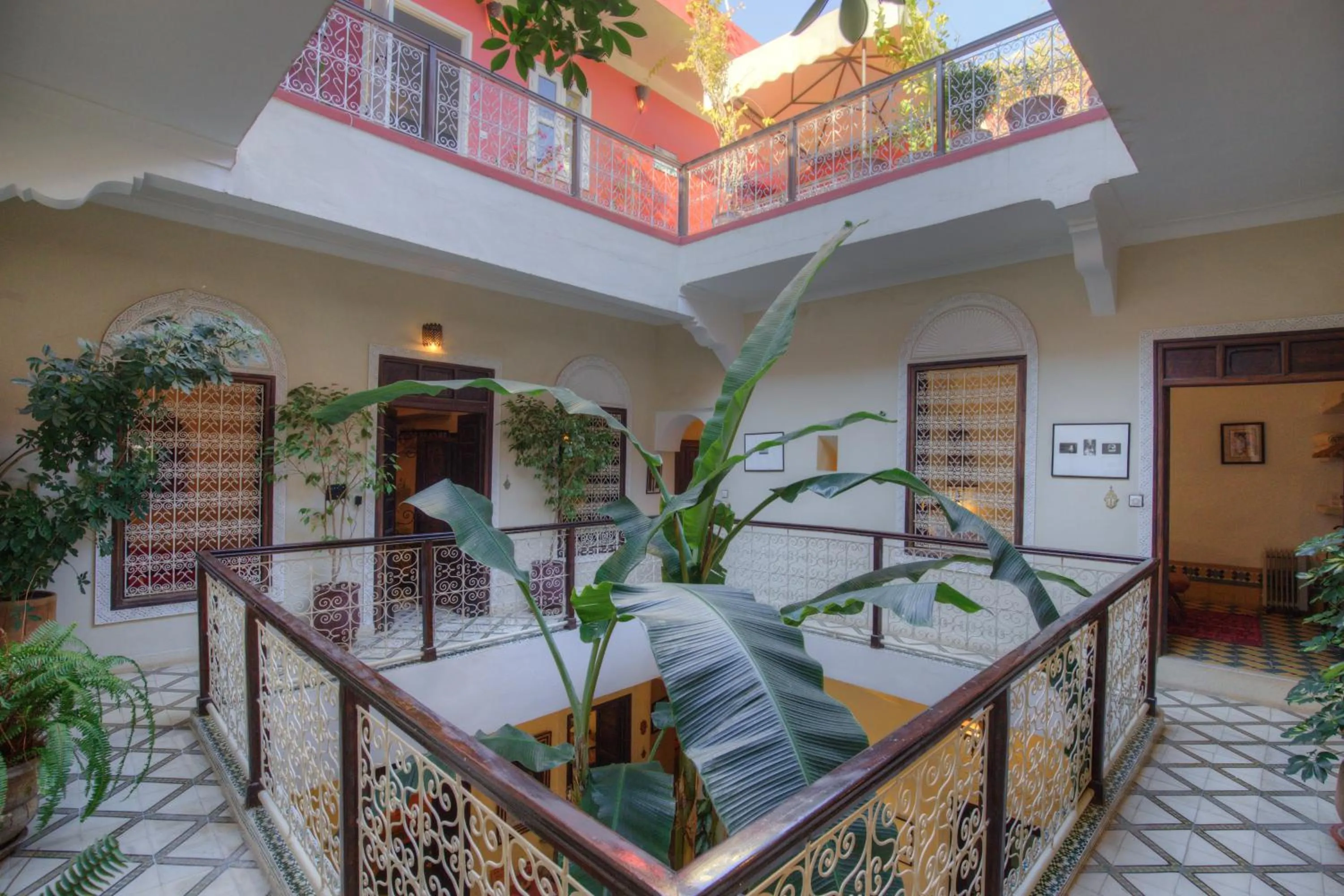 Balcony/Terrace in Riad Marhbabikoum