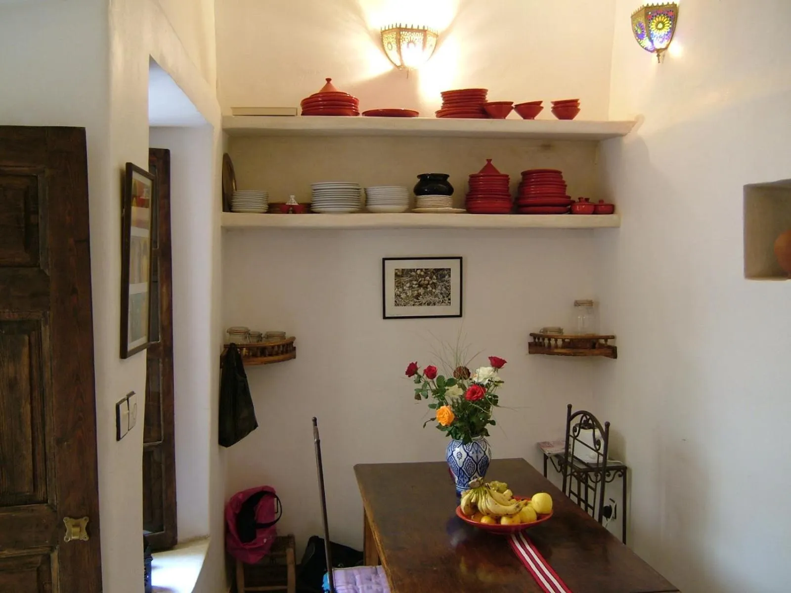 Communal lounge/ TV room in Riad Marhbabikoum