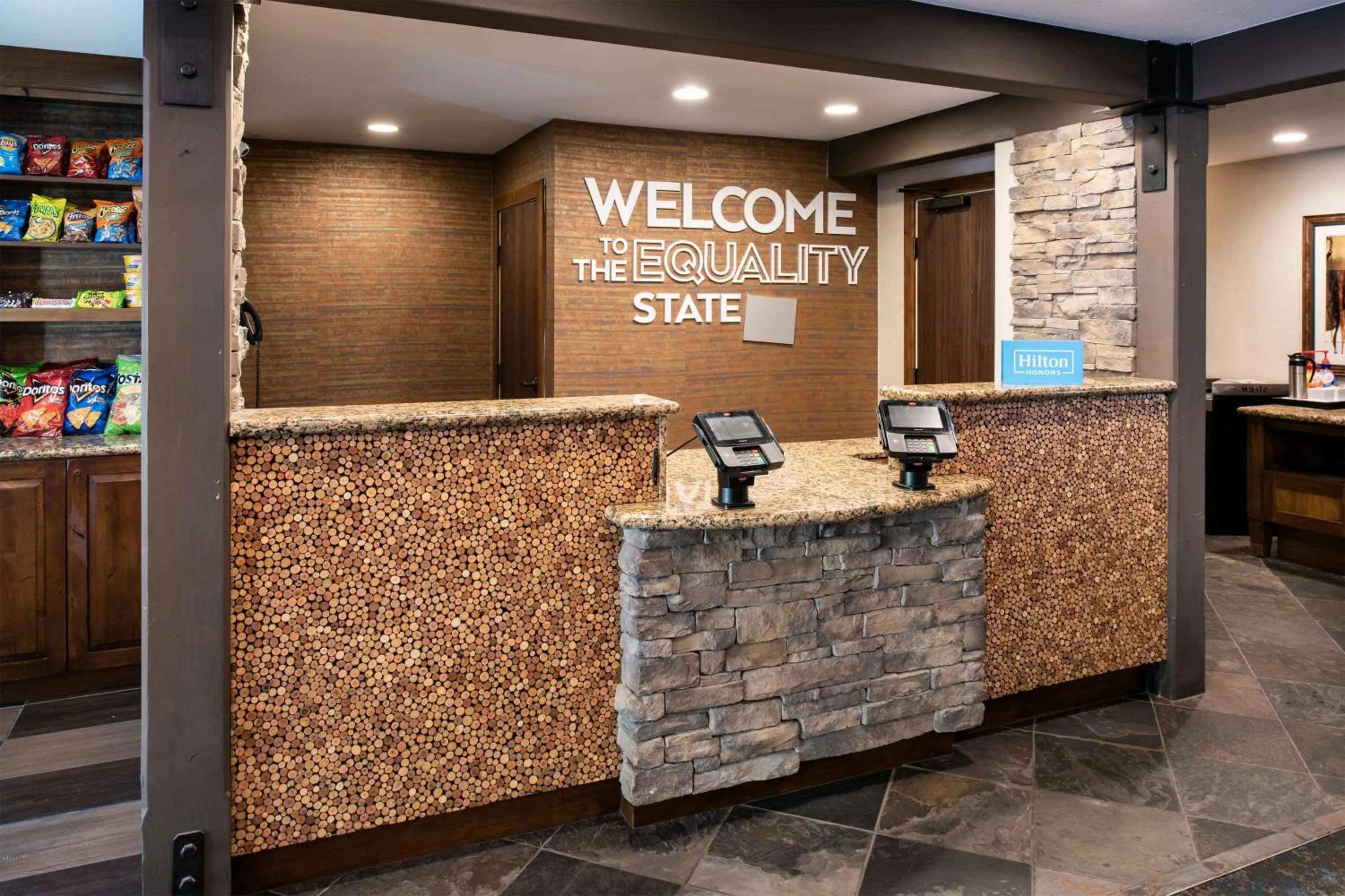 Lobby or reception in Hampton Inn Jackson Hole