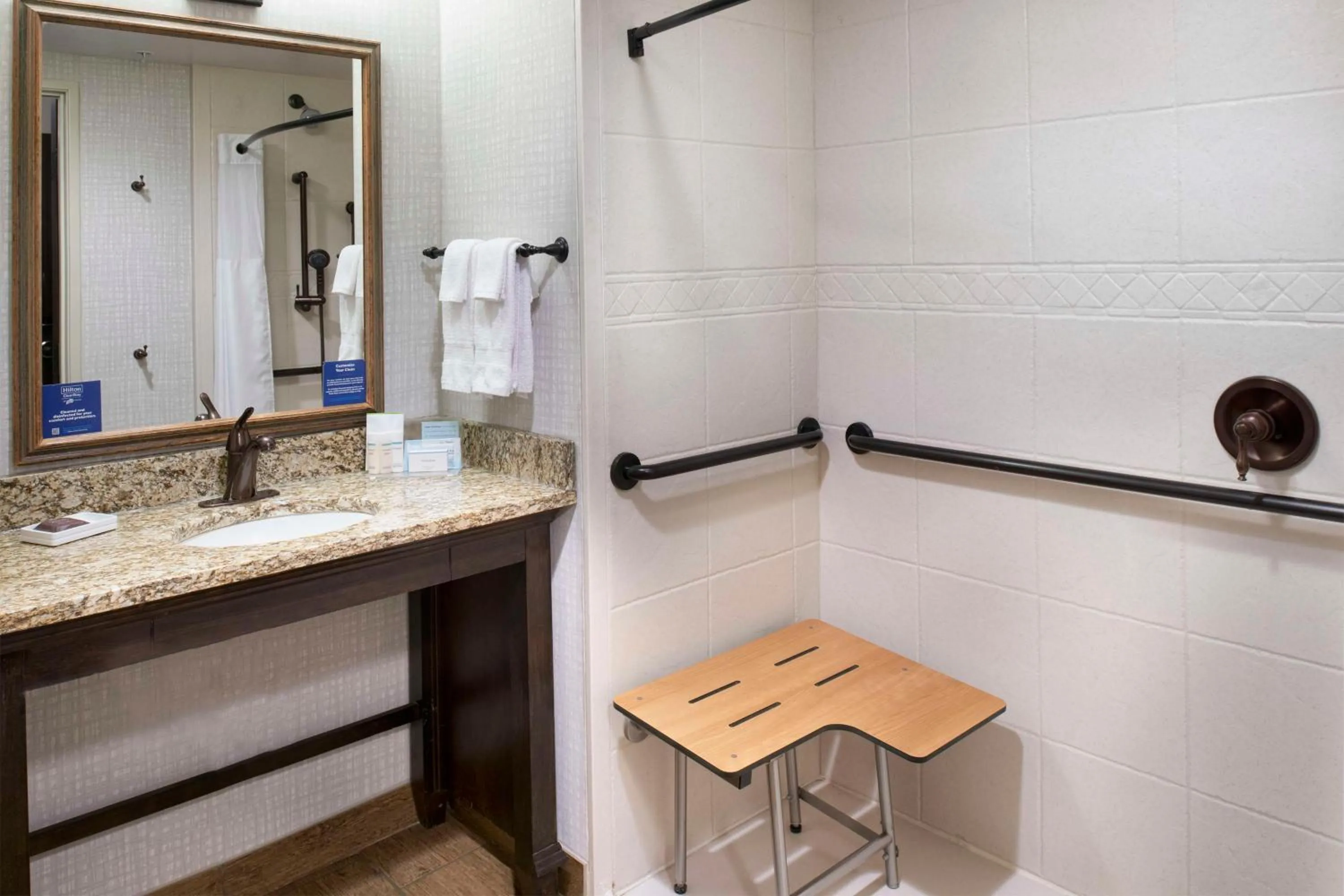 Bathroom in Hampton Inn Jackson Hole