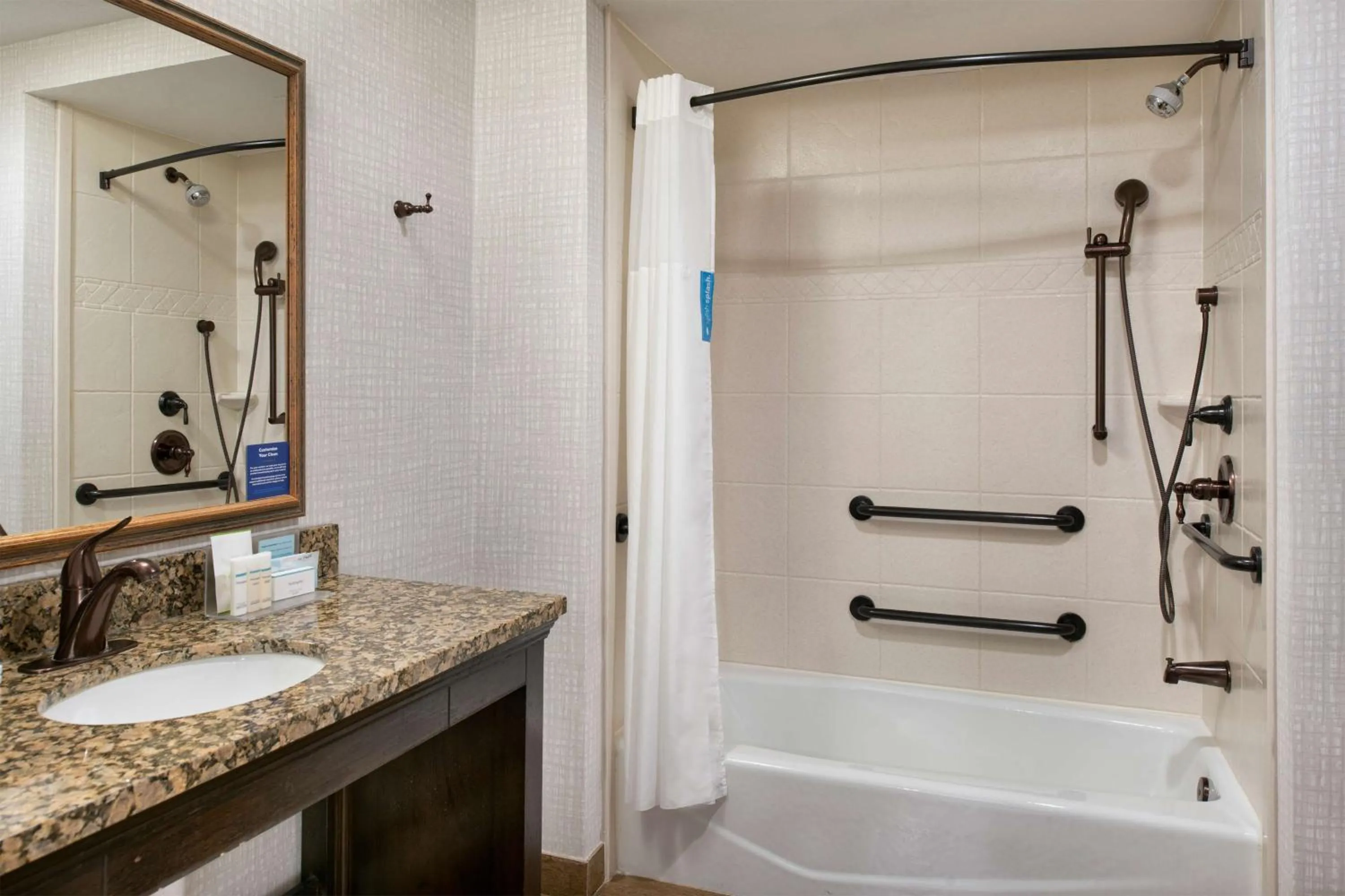 Bathroom in Hampton Inn Jackson Hole