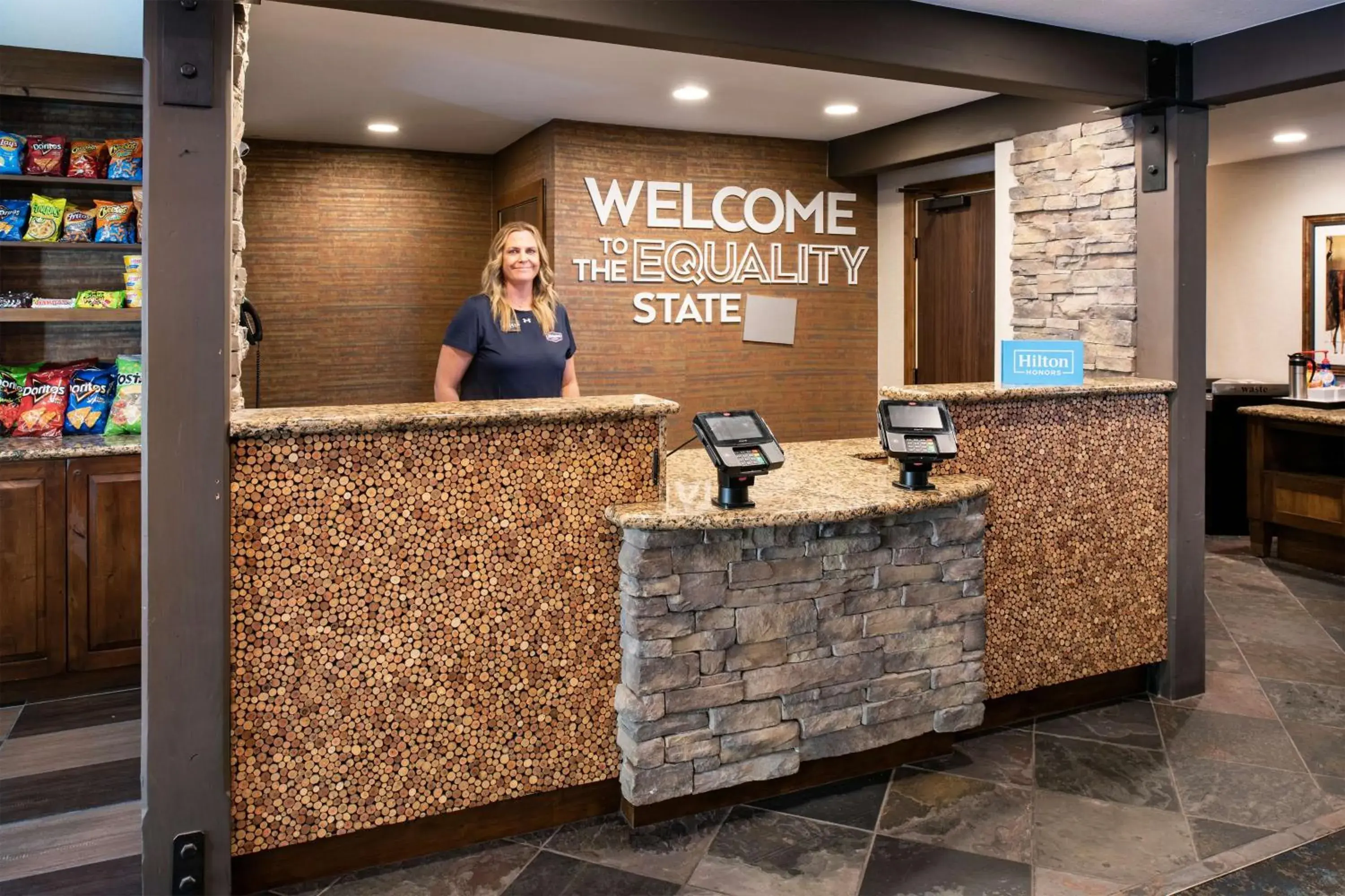 Lobby or reception in Hampton Inn Jackson Hole Lobby or reception in Hampton Inn Jackson Hole