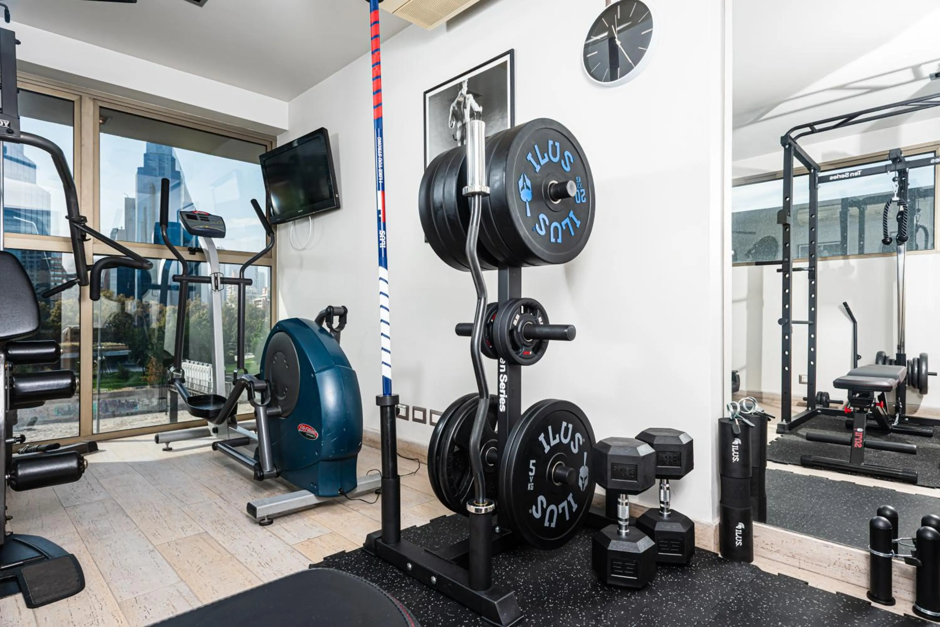 Fitness centre/facilities in Hotel Los Españoles Plus