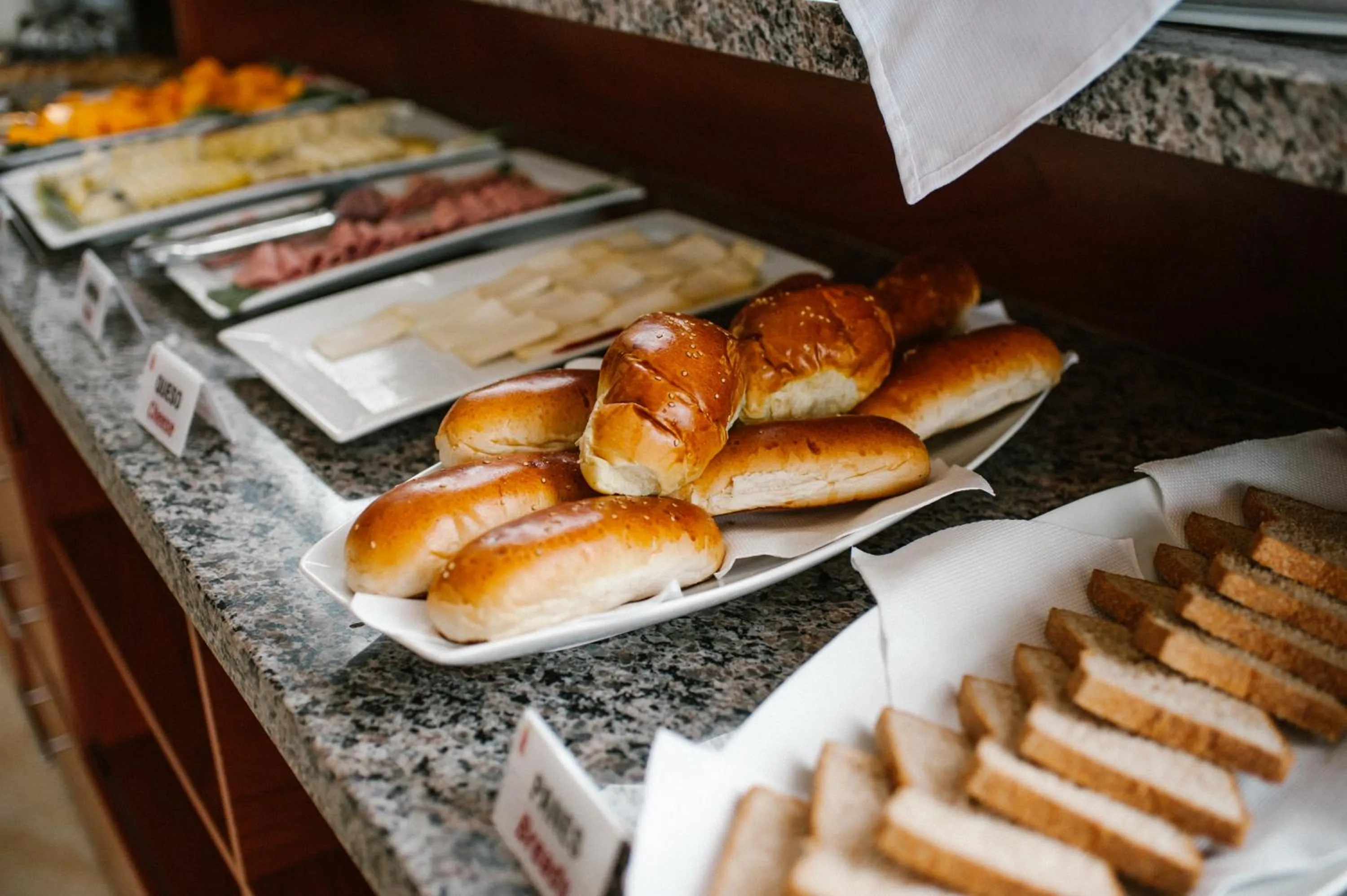 Buffet breakfast in Royal Inn Cusco Hotel