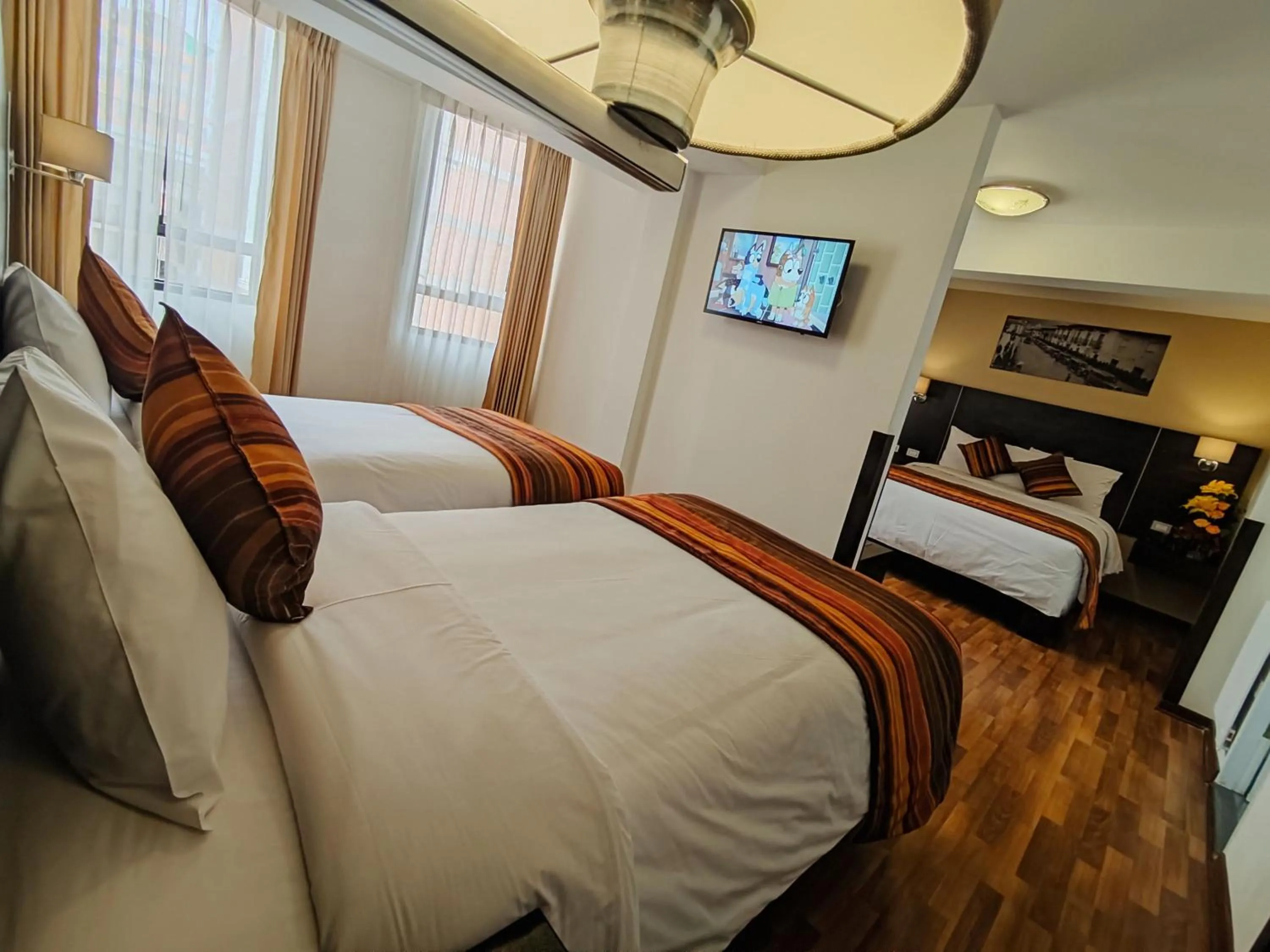 Bed in Royal Inn Cusco Hotel