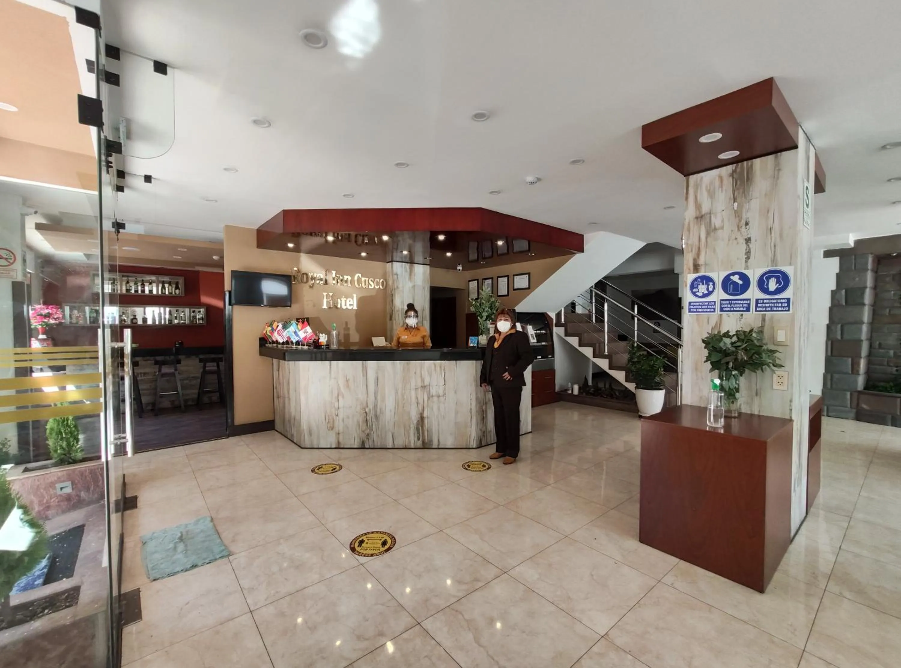 Lobby or reception in Royal Inn Cusco Hotel