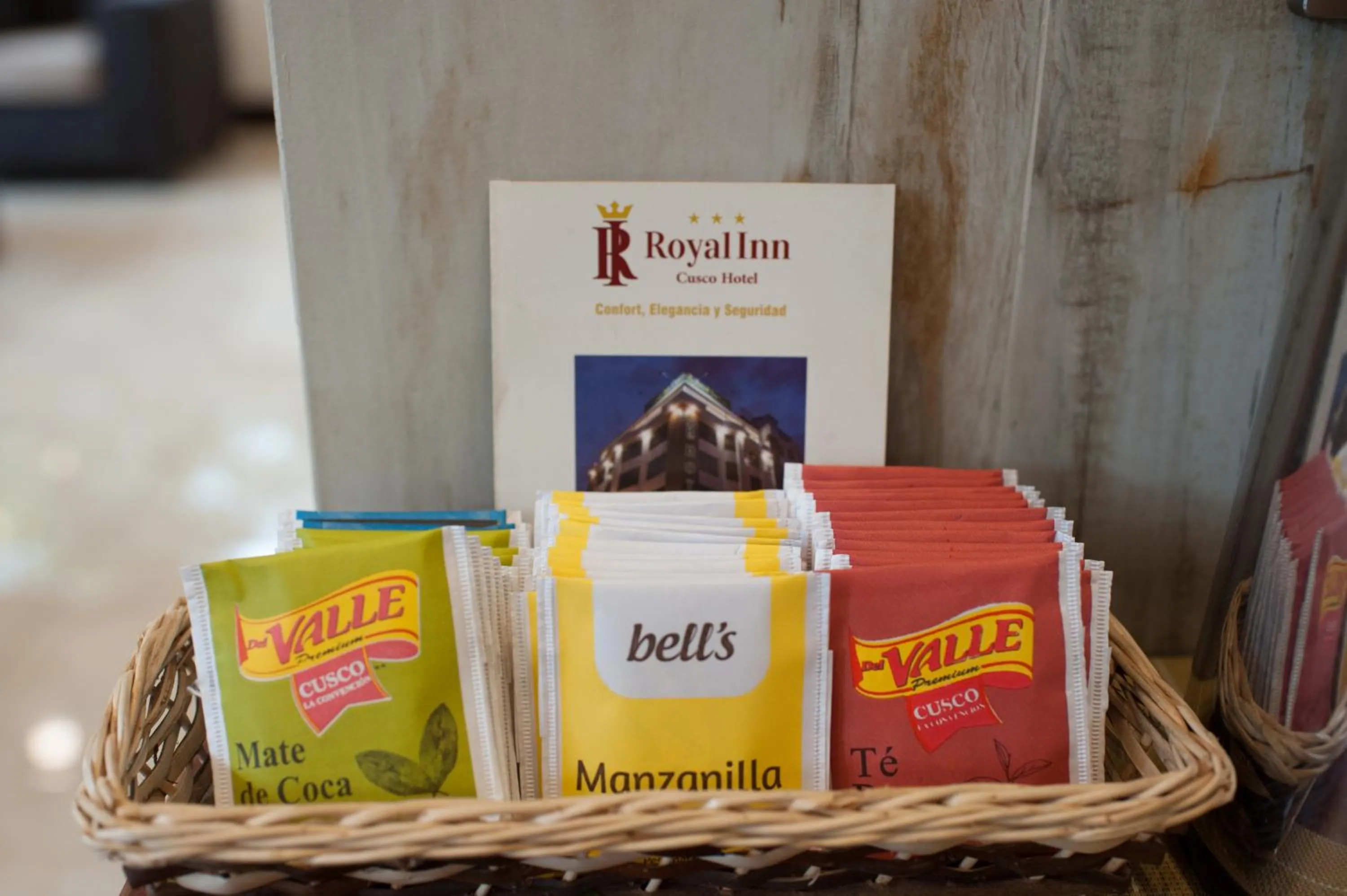 Drinks in Royal Inn Cusco Hotel