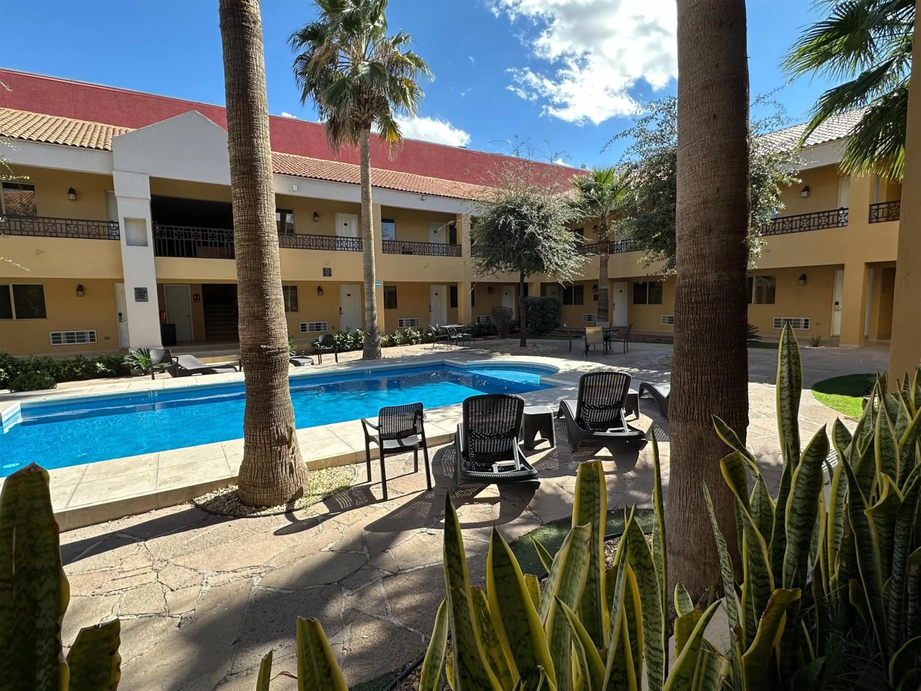 Pool view in Best Western Plus Chihuahua Aeropuerto
