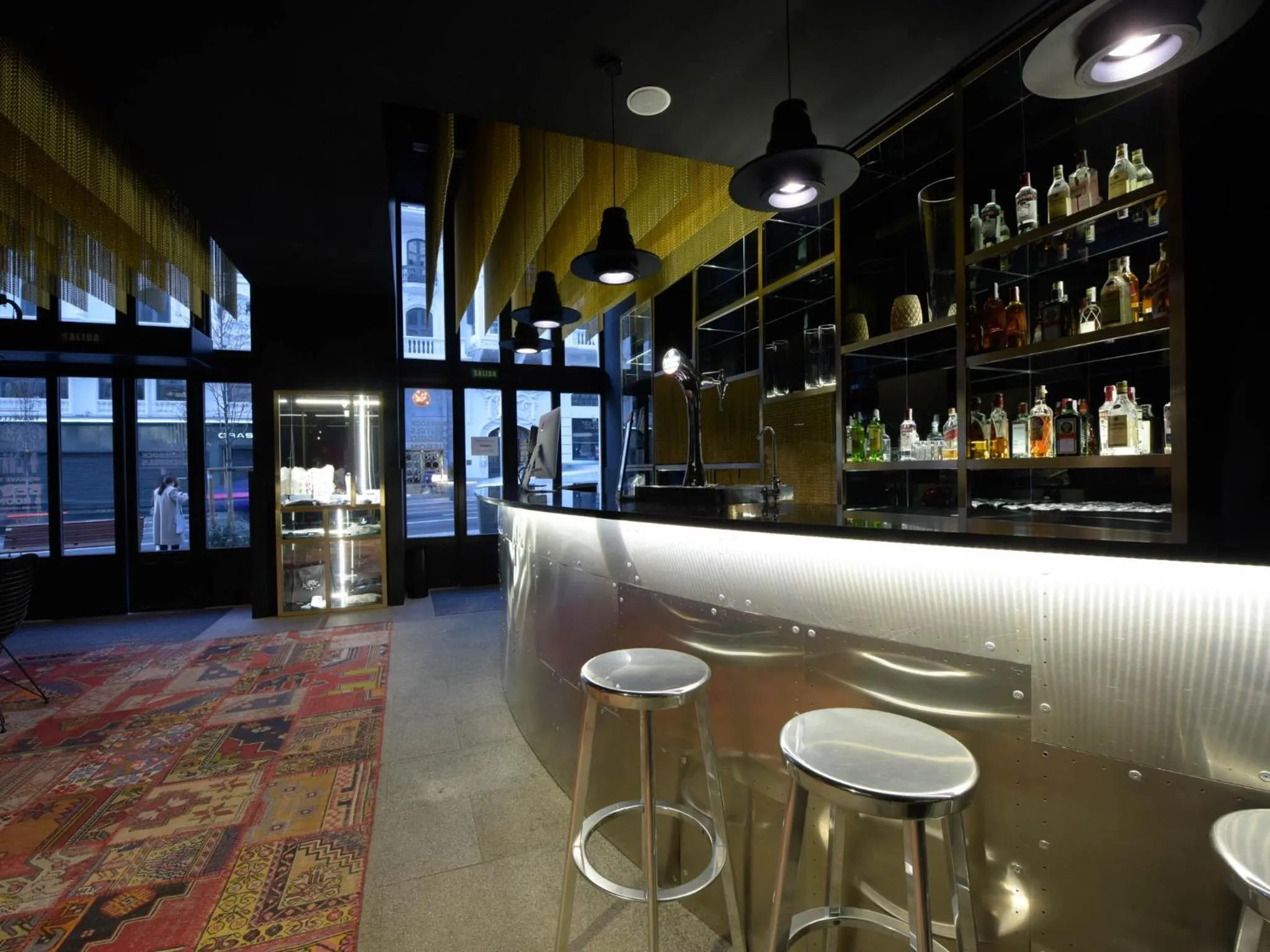 Lobby or reception in room00 Gran Vía Hostel