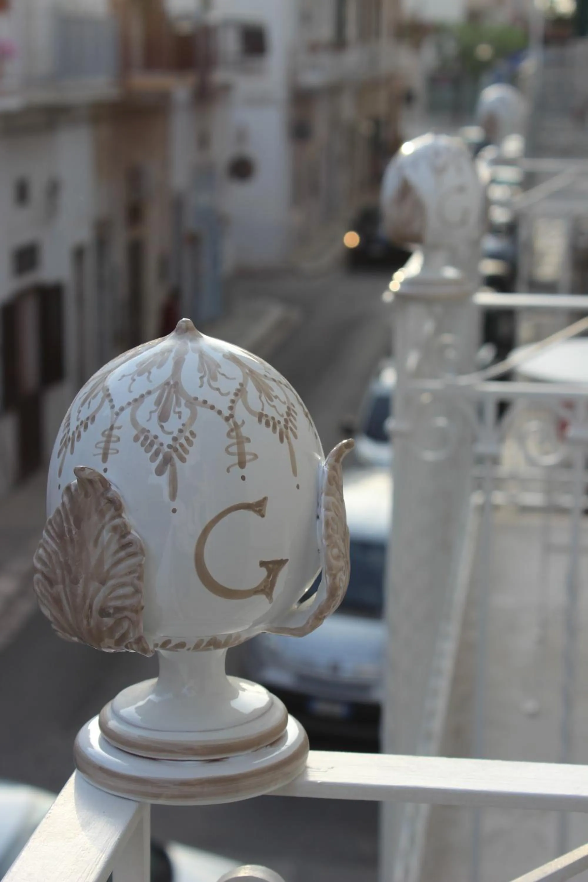 Decorative detail in Dimora Girolamo