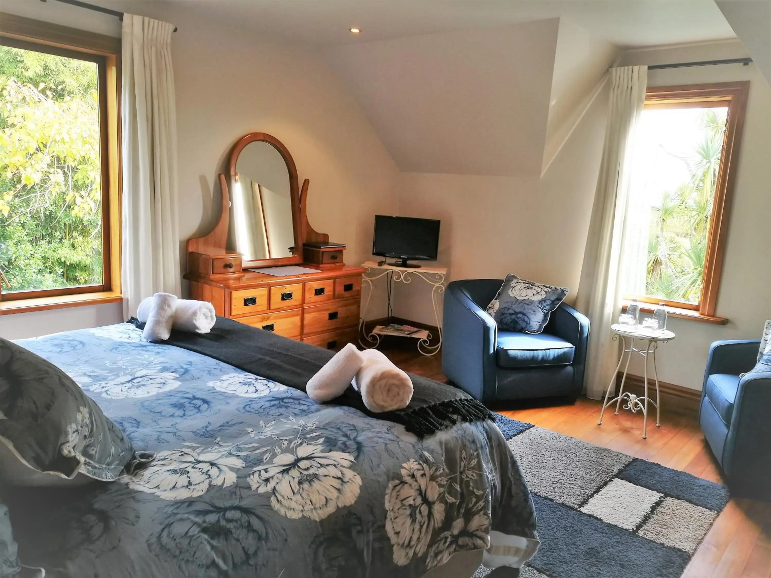 Bed in Awatuna Homestead