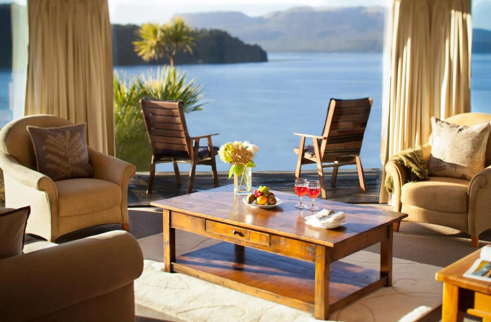 Natural landscape in Solitaire Lodge