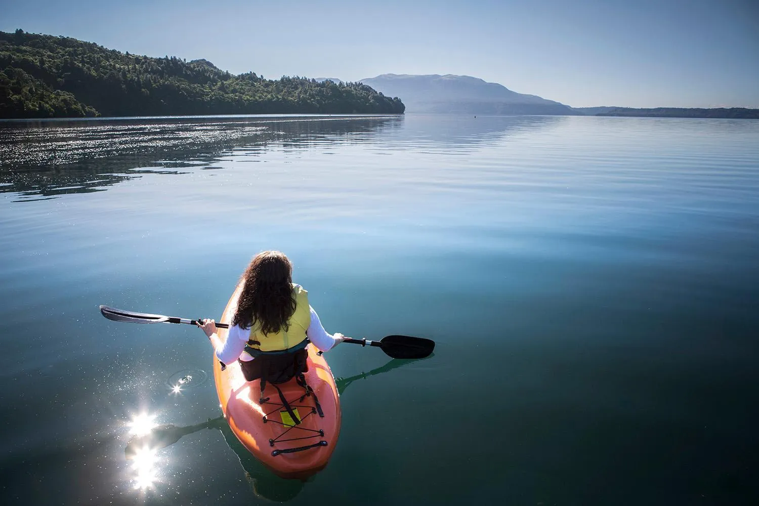 Canoeing in Solitaire Lodge