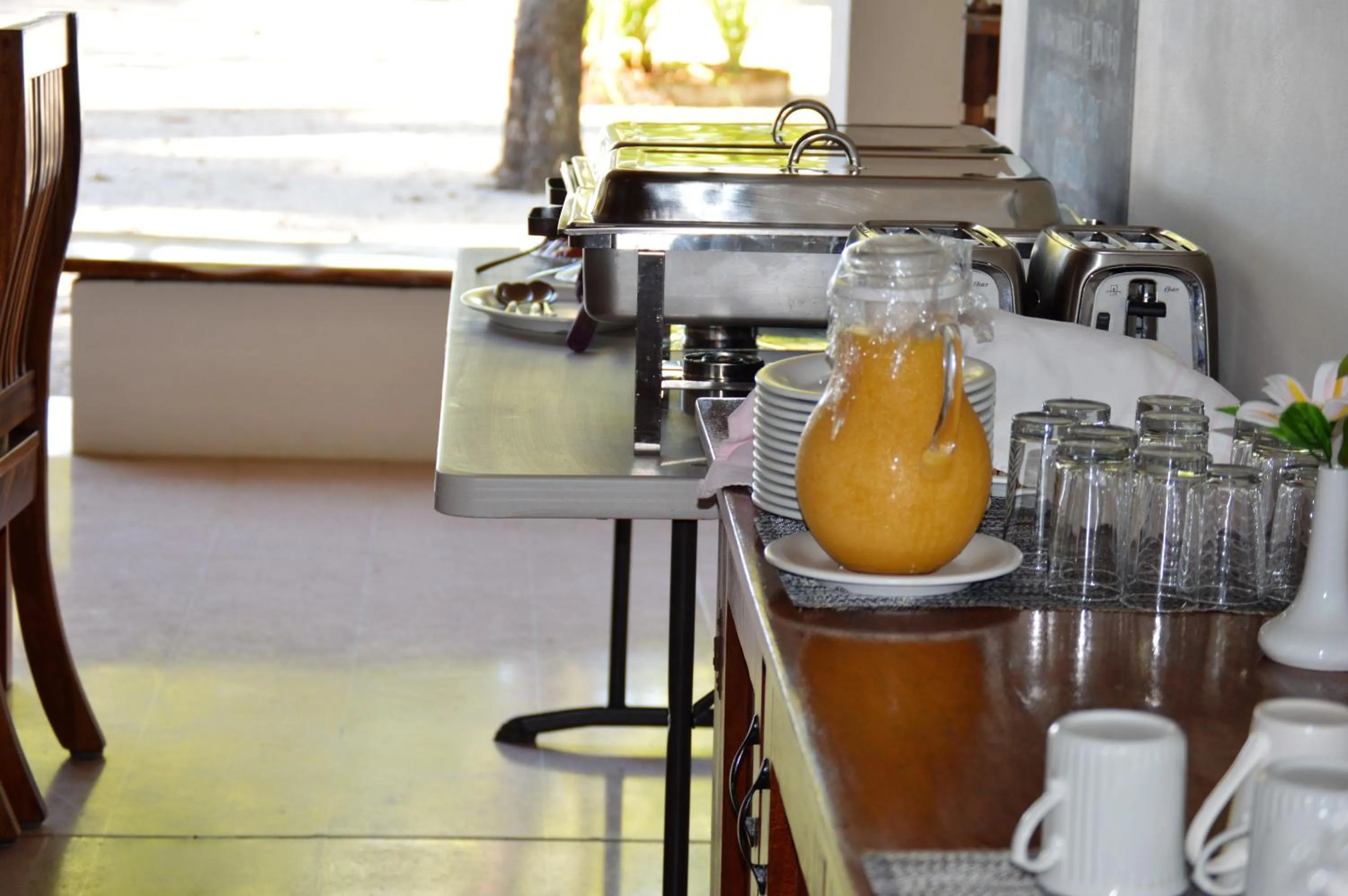 Breakfast in Casa Cecilia Beach Front