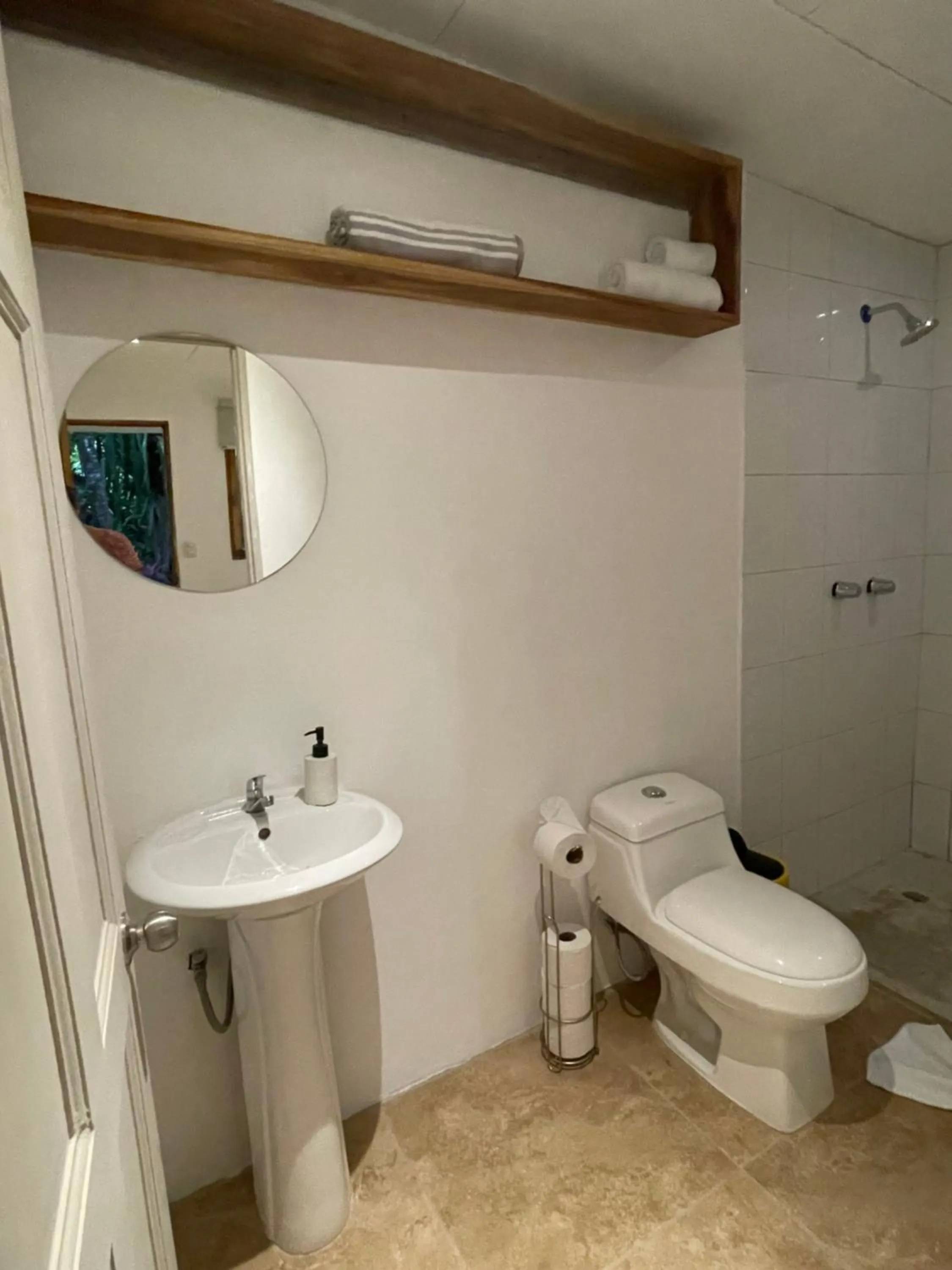 Bathroom in Casa Cecilia Beach Front