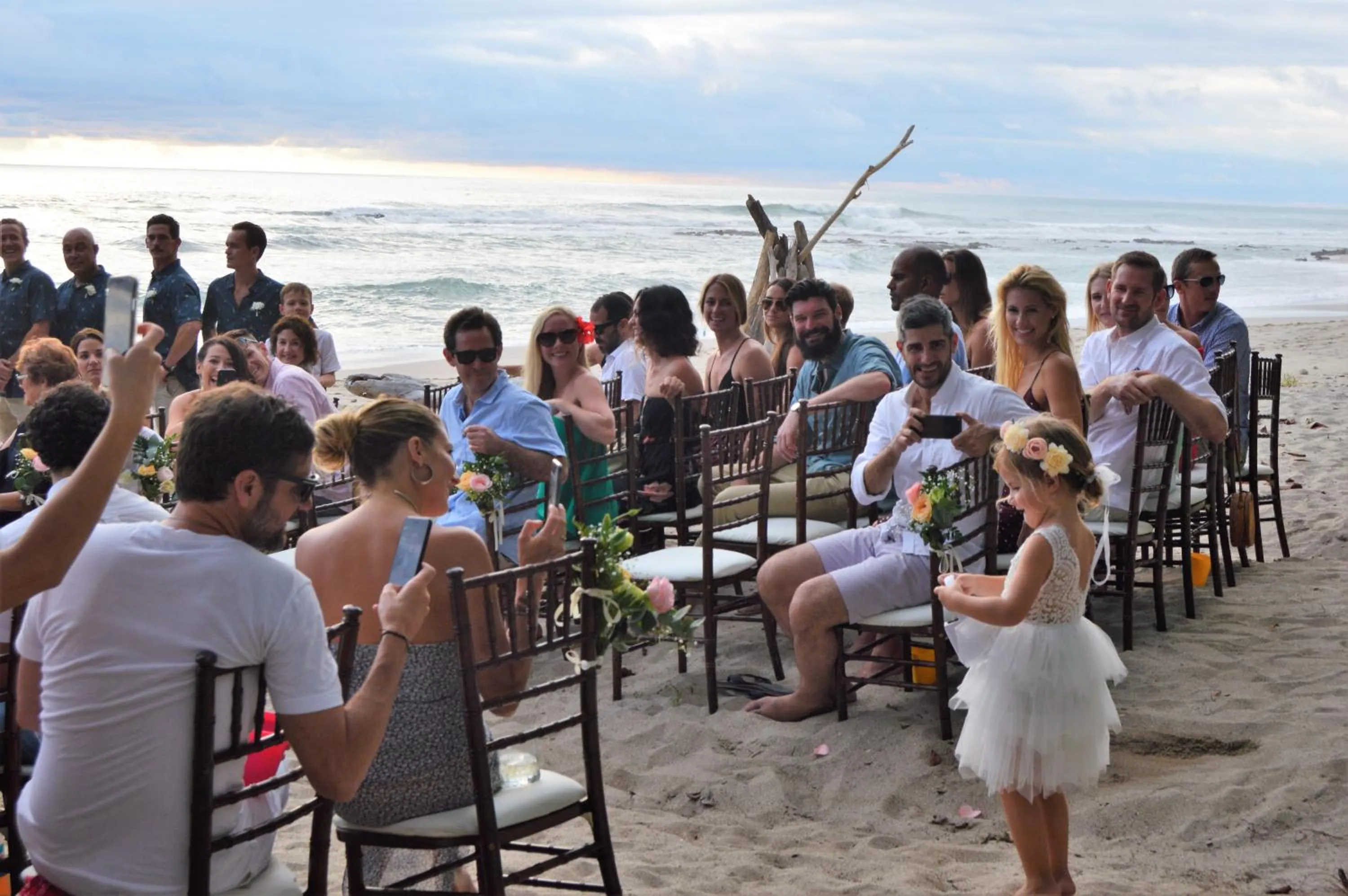 wedding in Casa Cecilia Beach Front