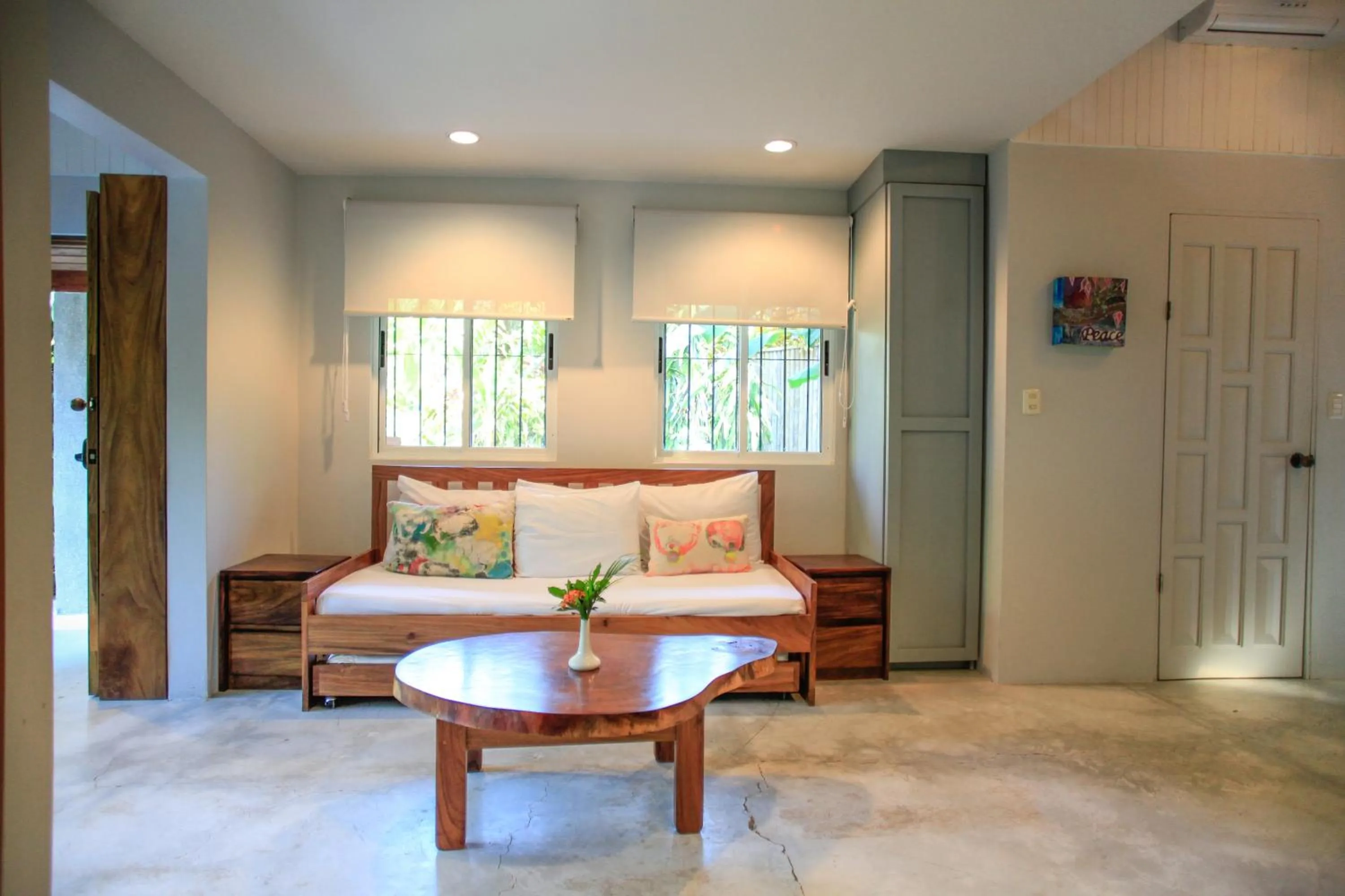 Seating area in Casa Cecilia Beach Front