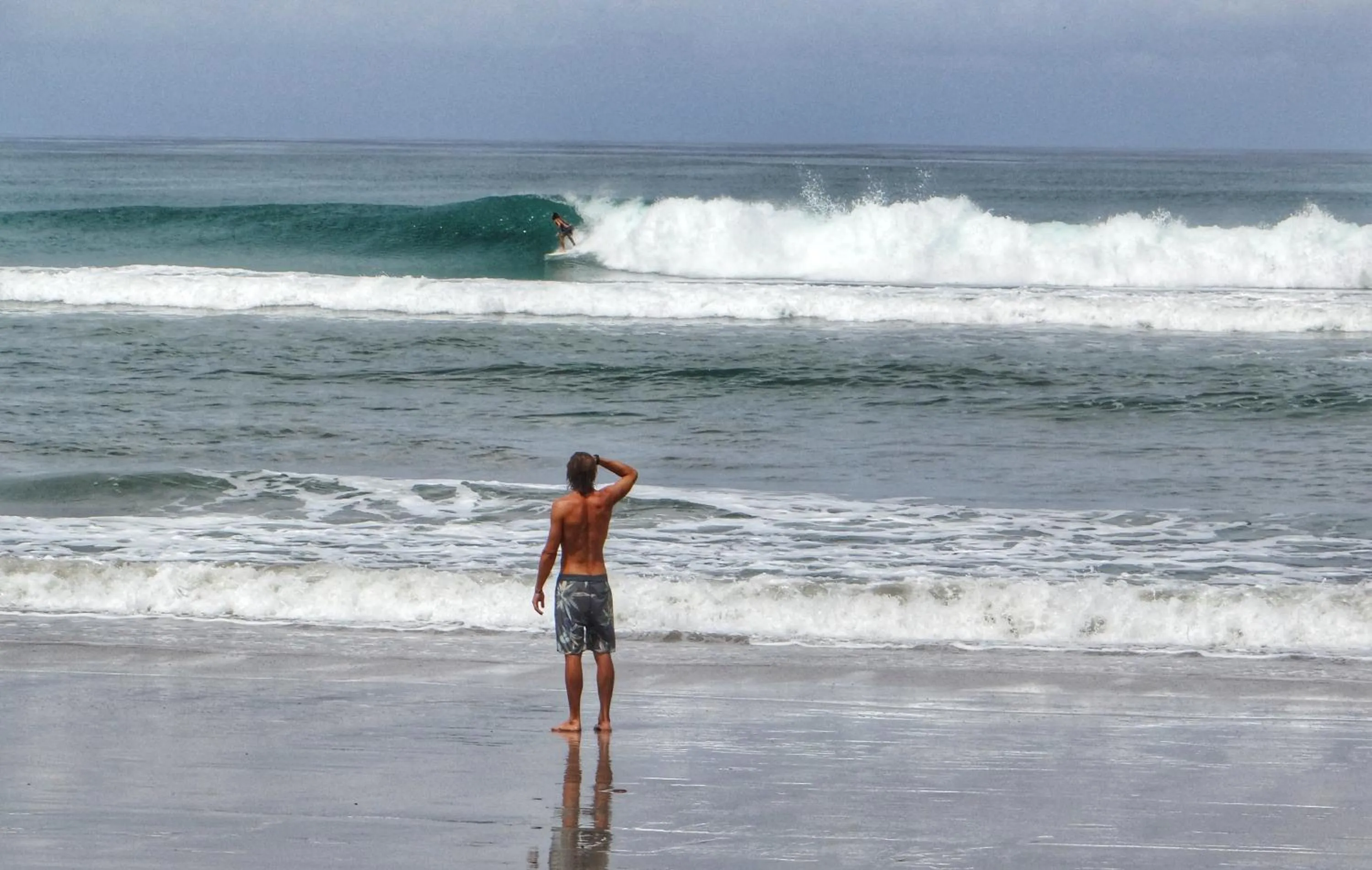Guests in Casa Cecilia Beach Front