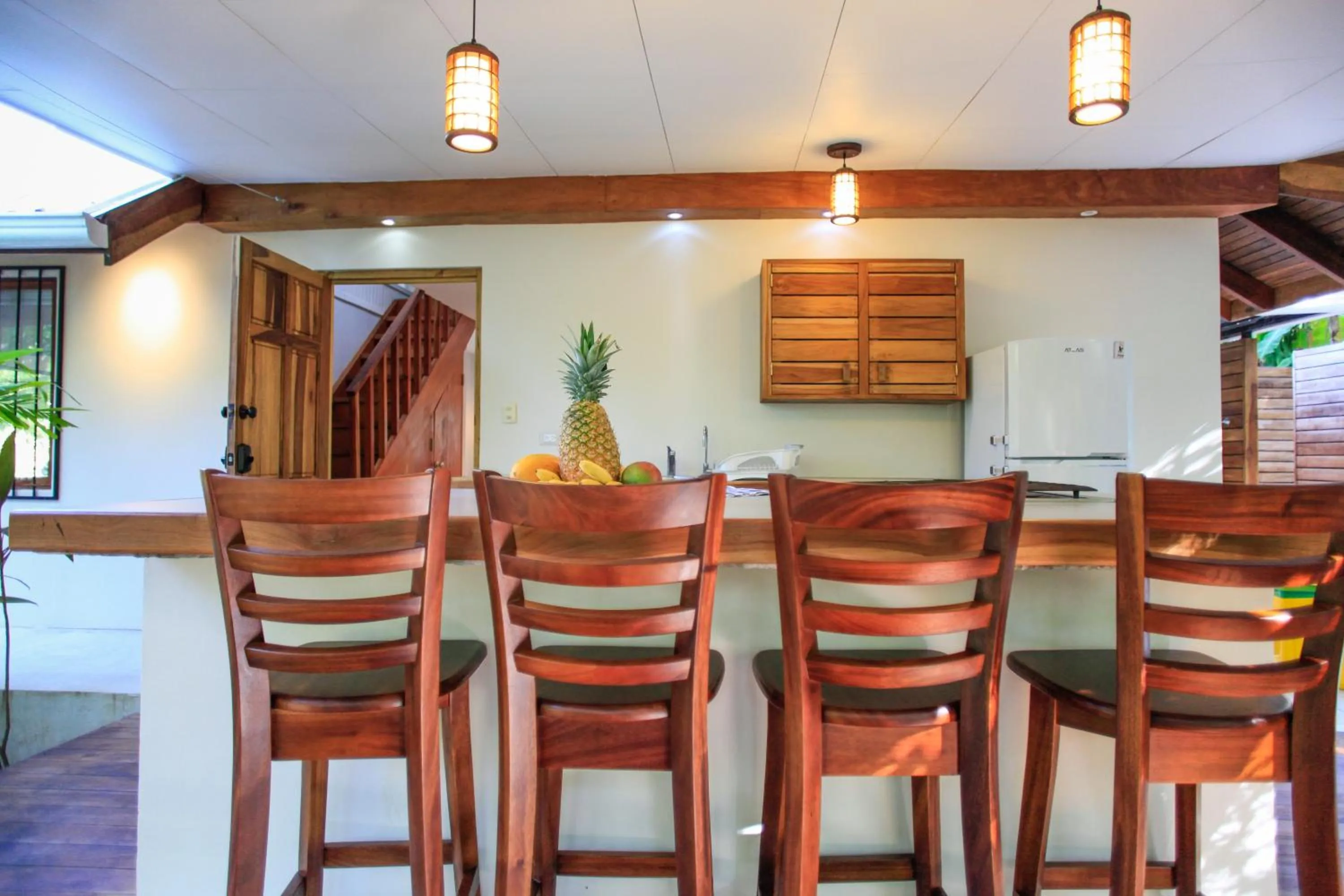 Kitchen or kitchenette in Casa Cecilia Beach Front