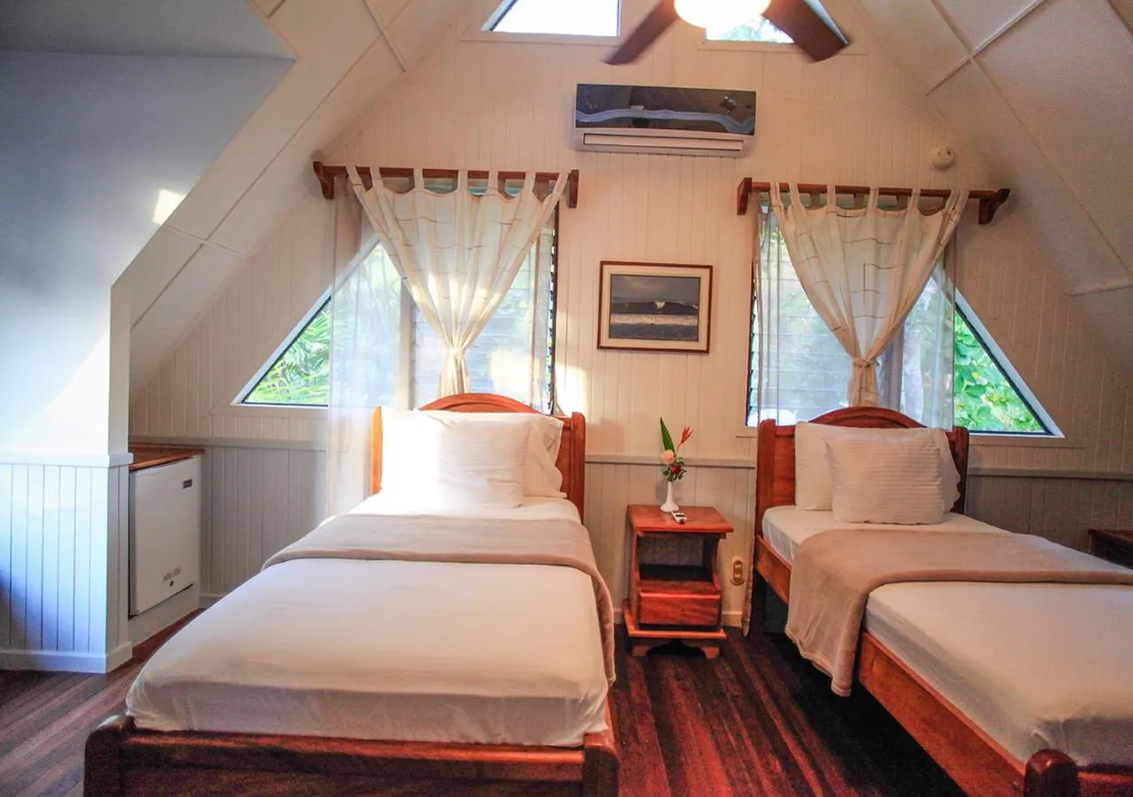 Bedroom, Bed in Casa Cecilia Beach Front