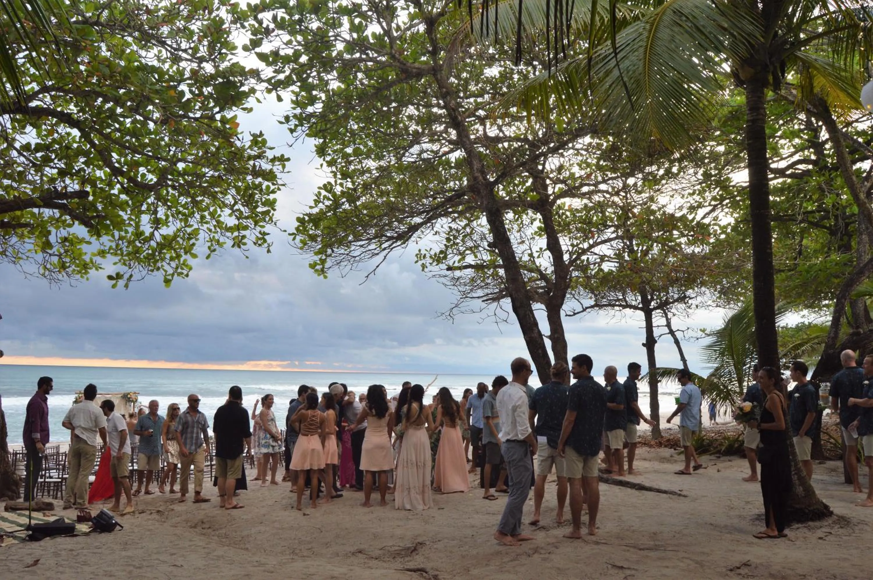 People in Casa Cecilia Beach Front