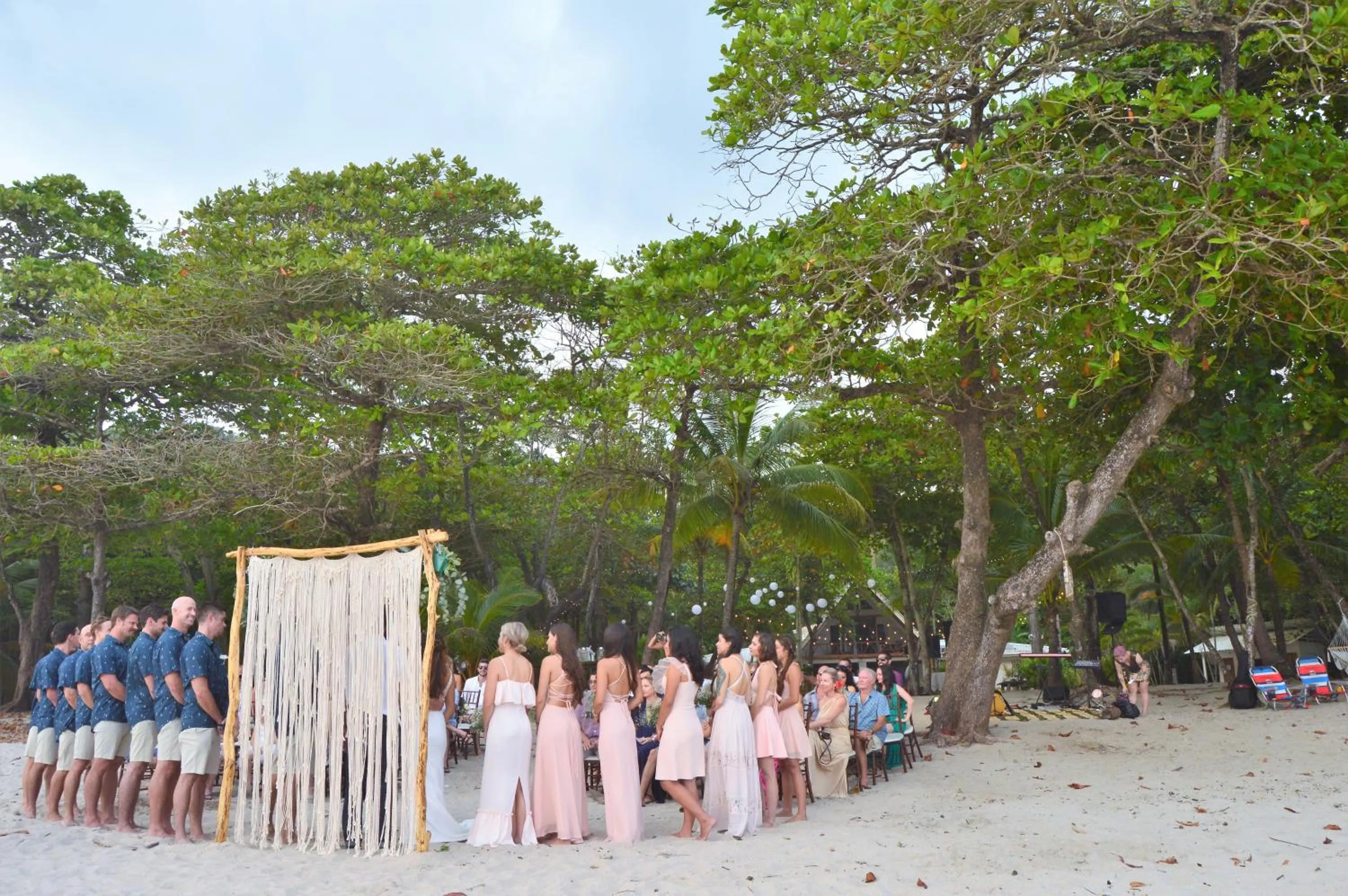 People in Casa Cecilia Beach Front