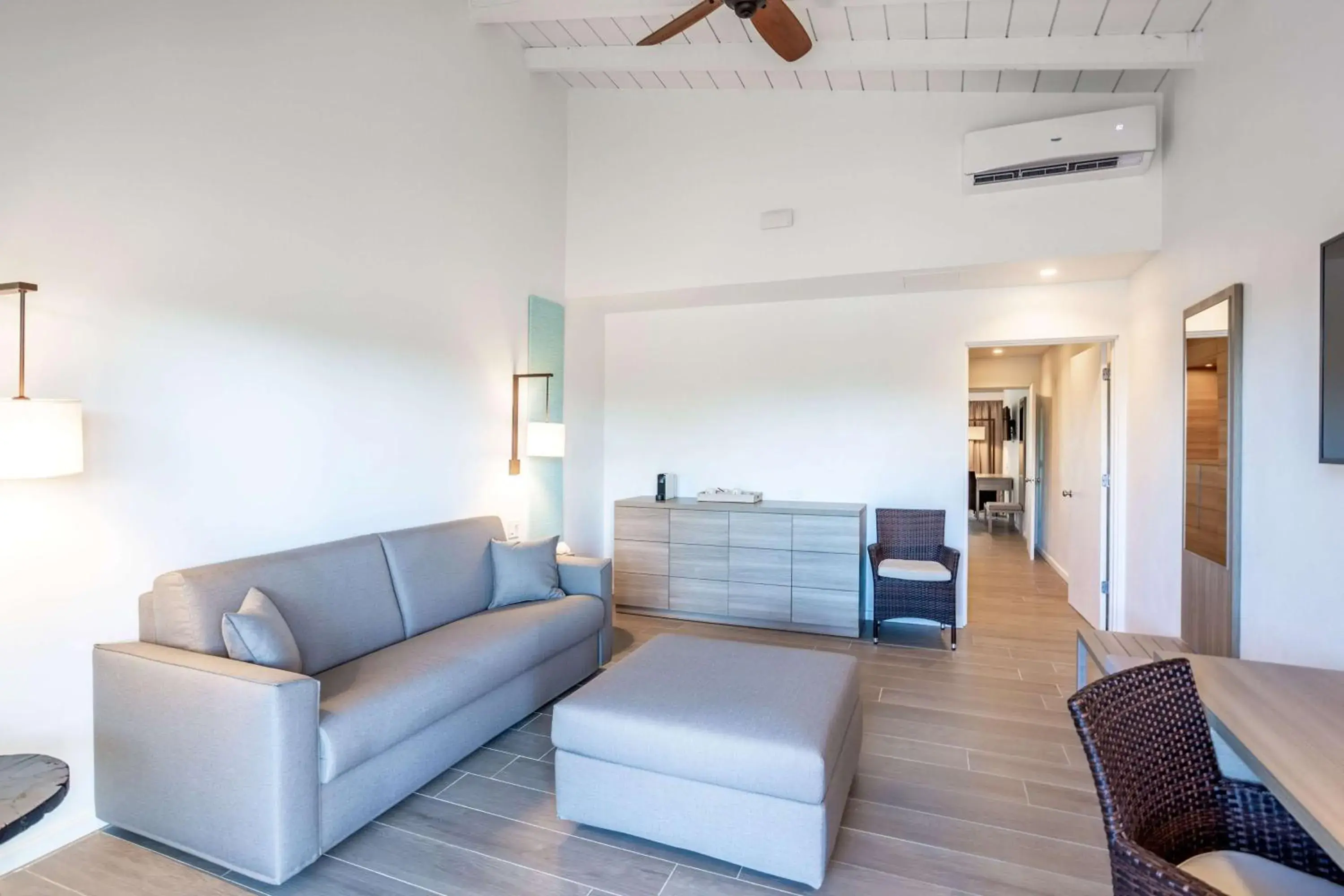 Living room in Wyndham Tortola BVI Lambert Beach Resort Living room in Wyndham Tortola BVI Lambert Beach Resort