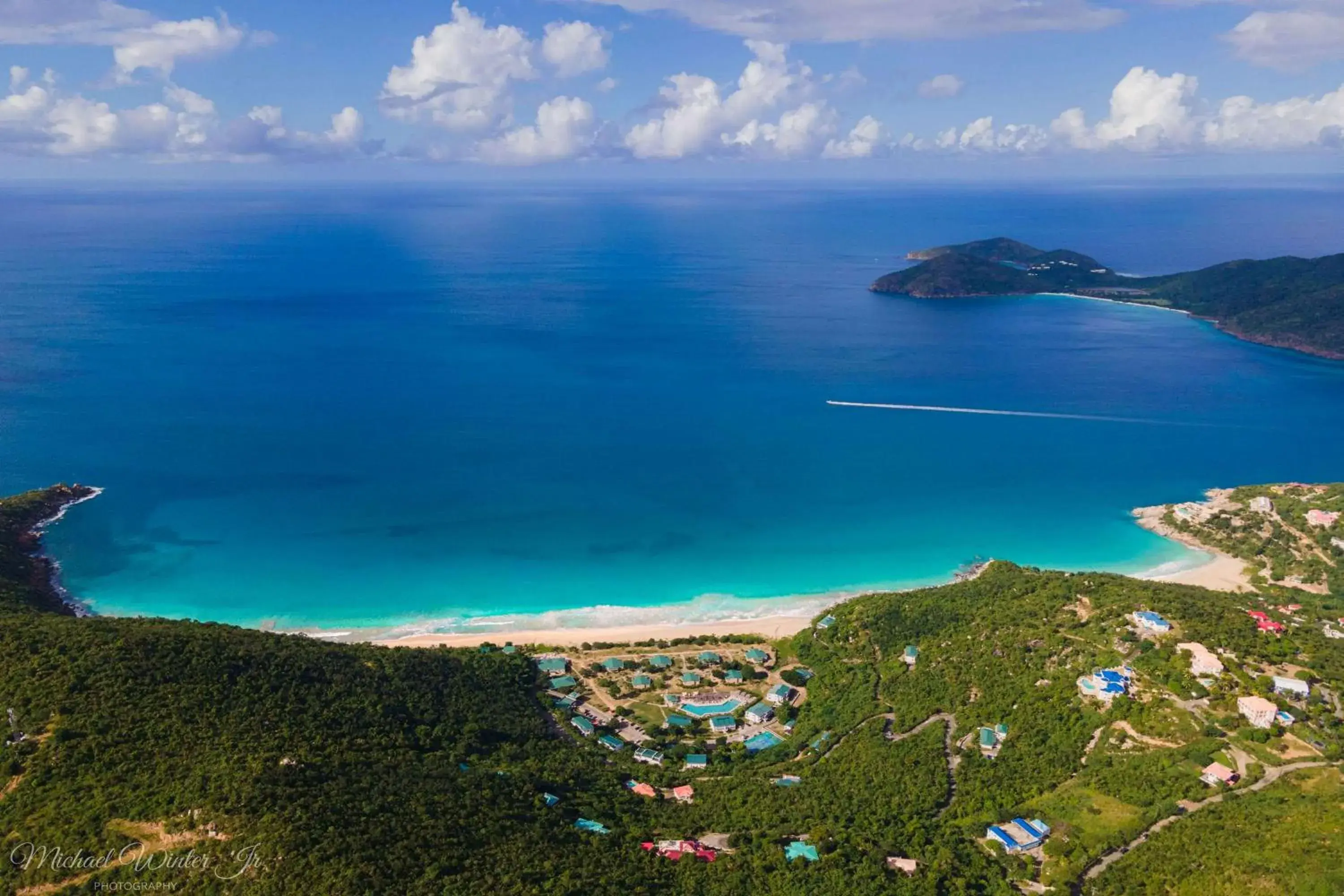 View (from property/room) in Wyndham Tortola BVI Lambert Beach Resort View (from property/room) in Wyndham Tortola BVI Lambert Beach Resort