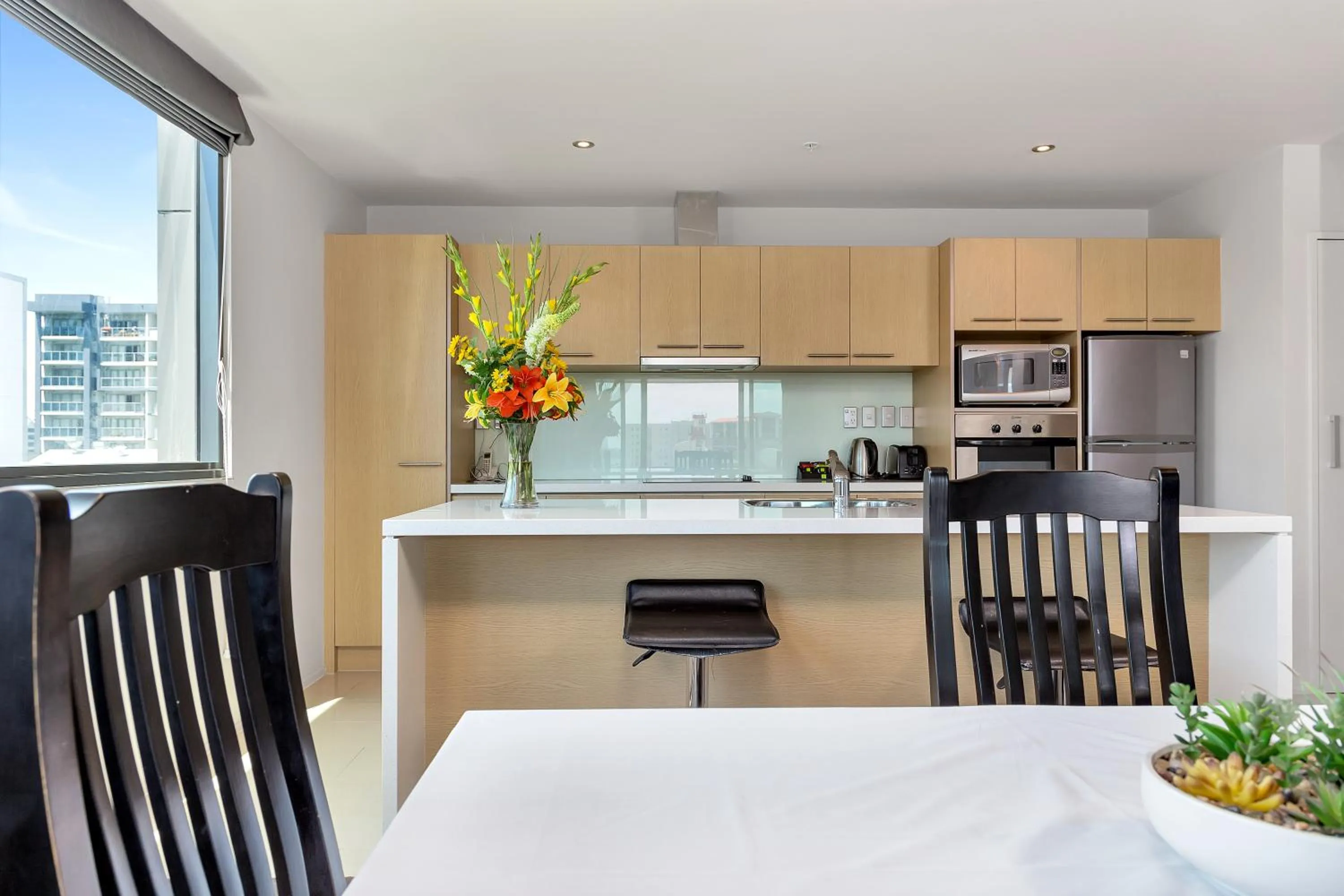 Kitchen or kitchenette in Quest on Hobson Serviced Apartments