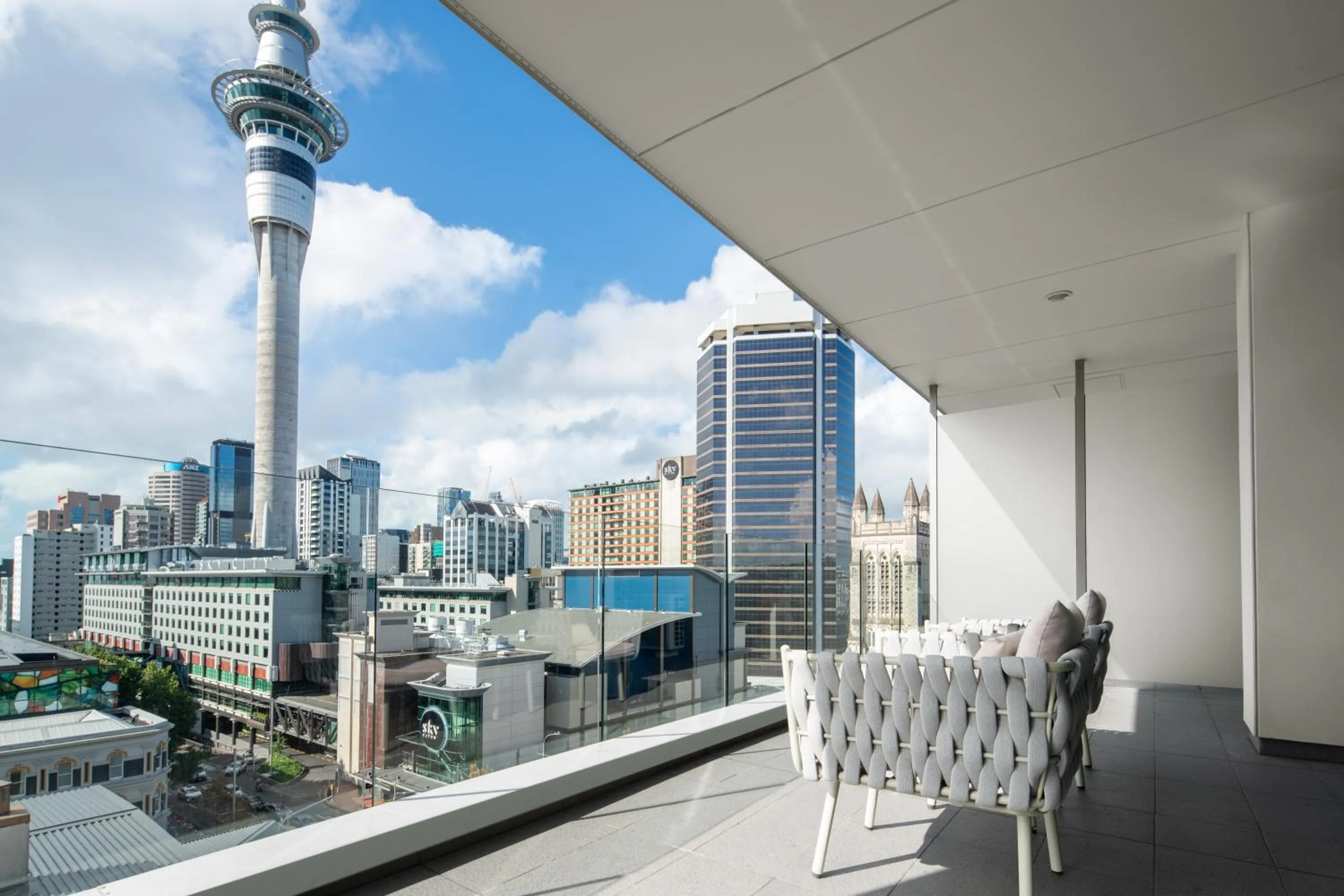 Patio in Quest on Hobson Serviced Apartments