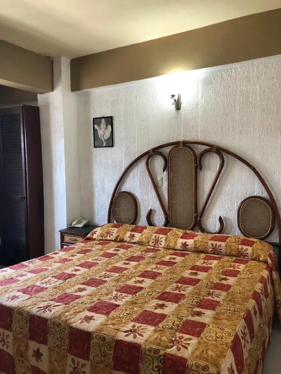 Bed in Hotel Sol del Pacifico