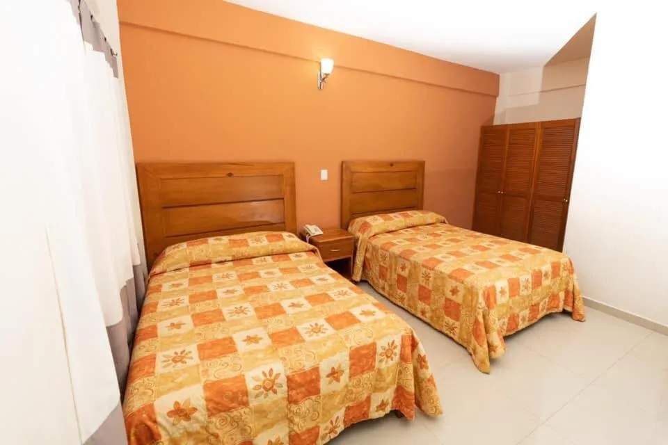 Bed in Hotel Sol del Pacifico