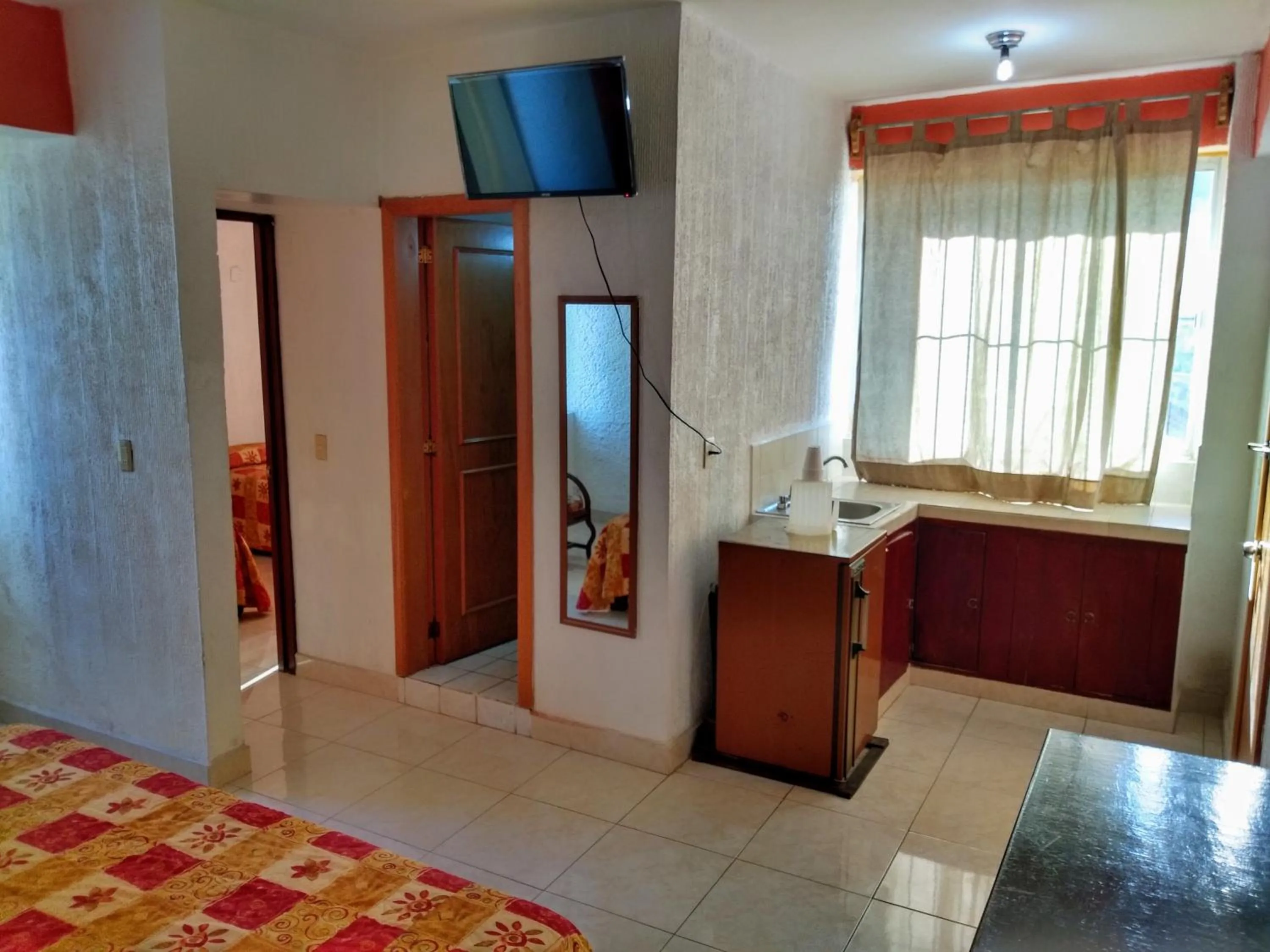 Bed in Hotel Sol del Pacifico