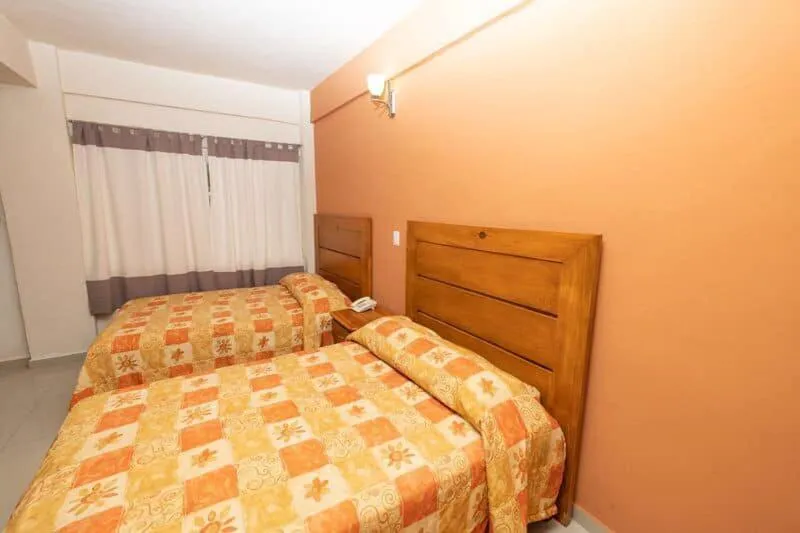 Bed in Hotel Sol del Pacifico