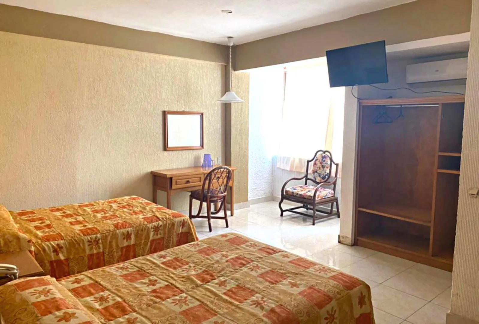 Bed in Hotel Sol del Pacifico